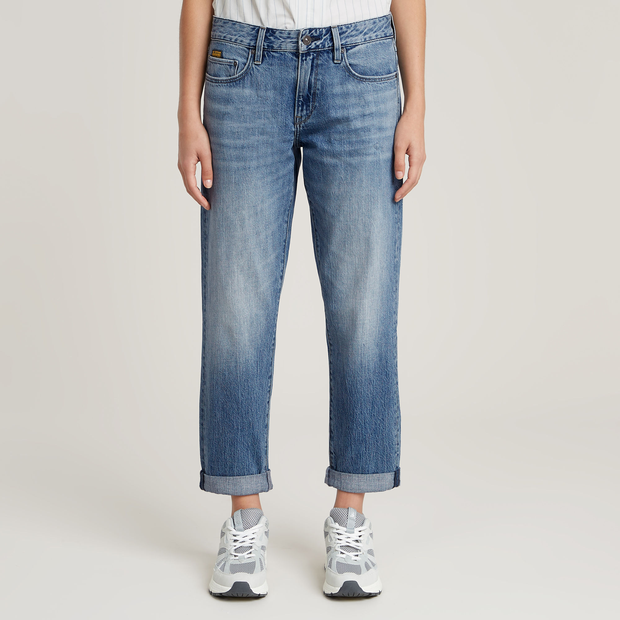 G-Star RAW Kate Boyfriend Jeans - Midden blauw - Dames