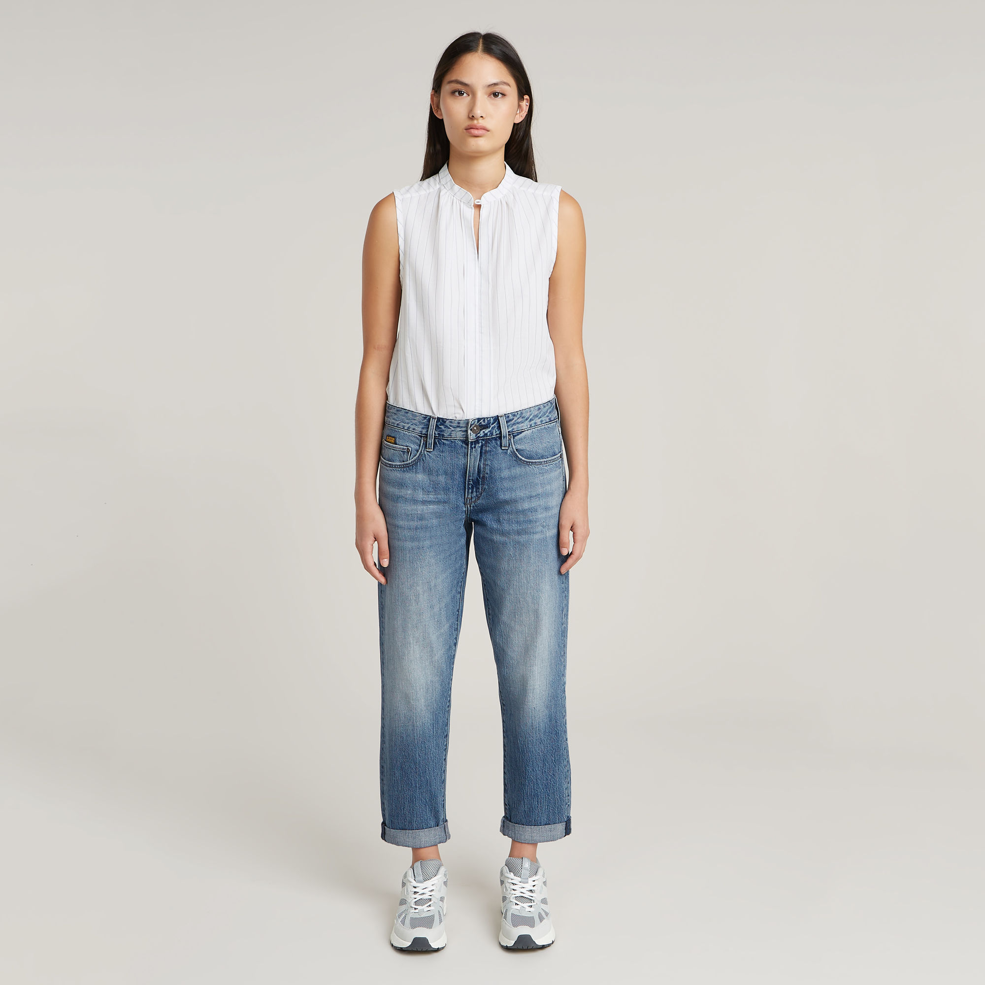 G-Star RAW Kate Boyfriend Jeans Midden blauw Dames