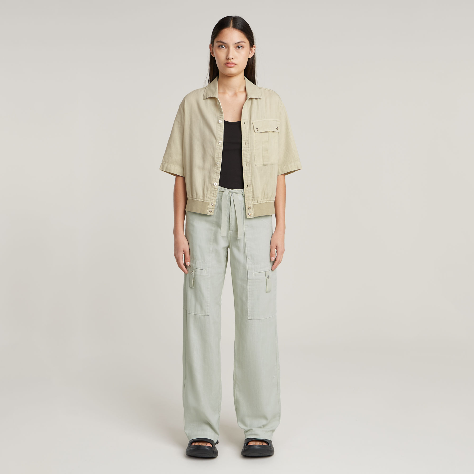 G-Star RAW Judee Cargotrainer Groen Dames