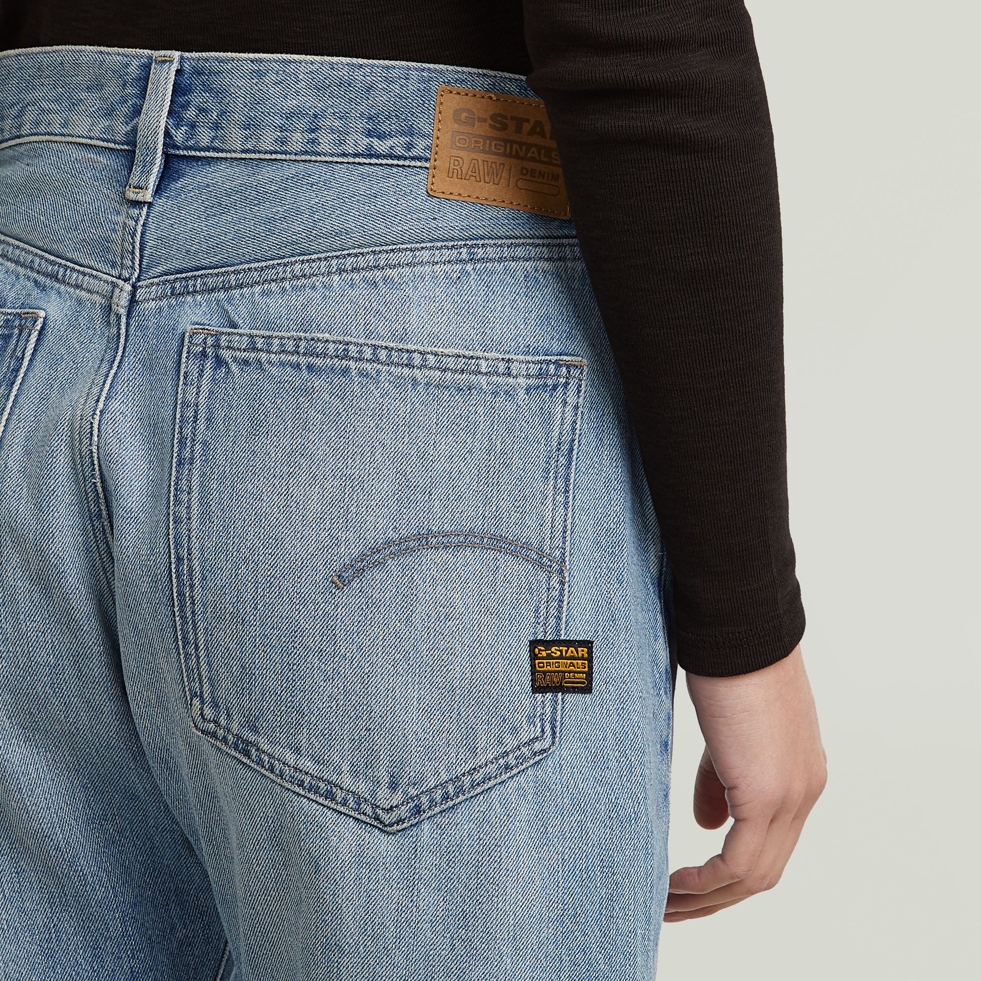 G-Star RAW Bowey 3D Boyfriend Jeans Lichtblauw Dames