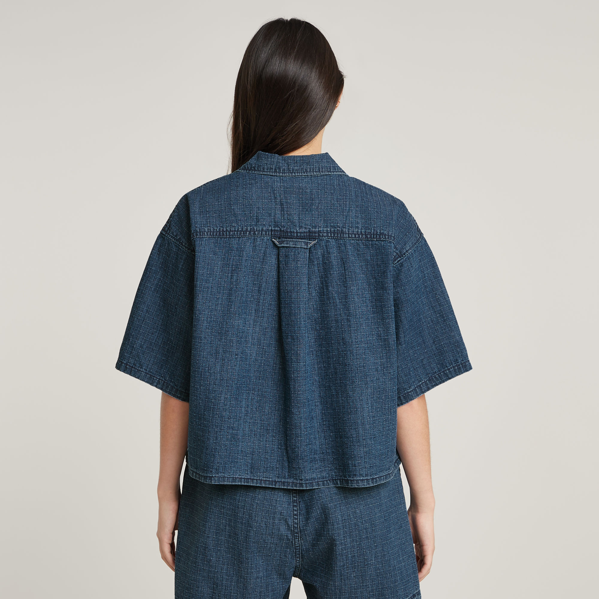 G-Star RAW PJ Blouse Midden blauw Dames