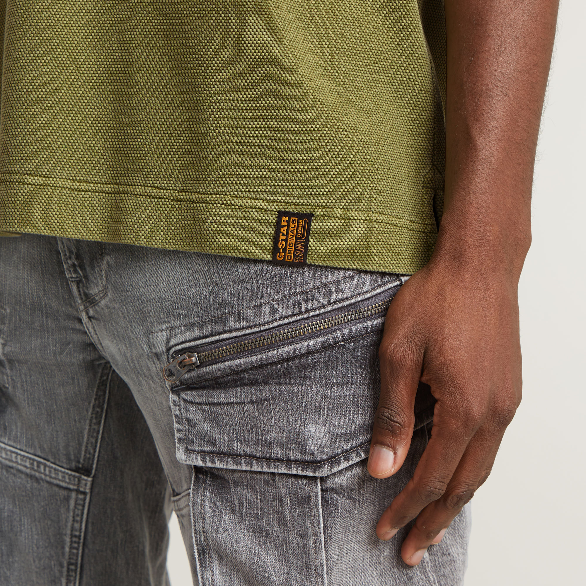 G-Star RAW Essential Polo Groen Heren