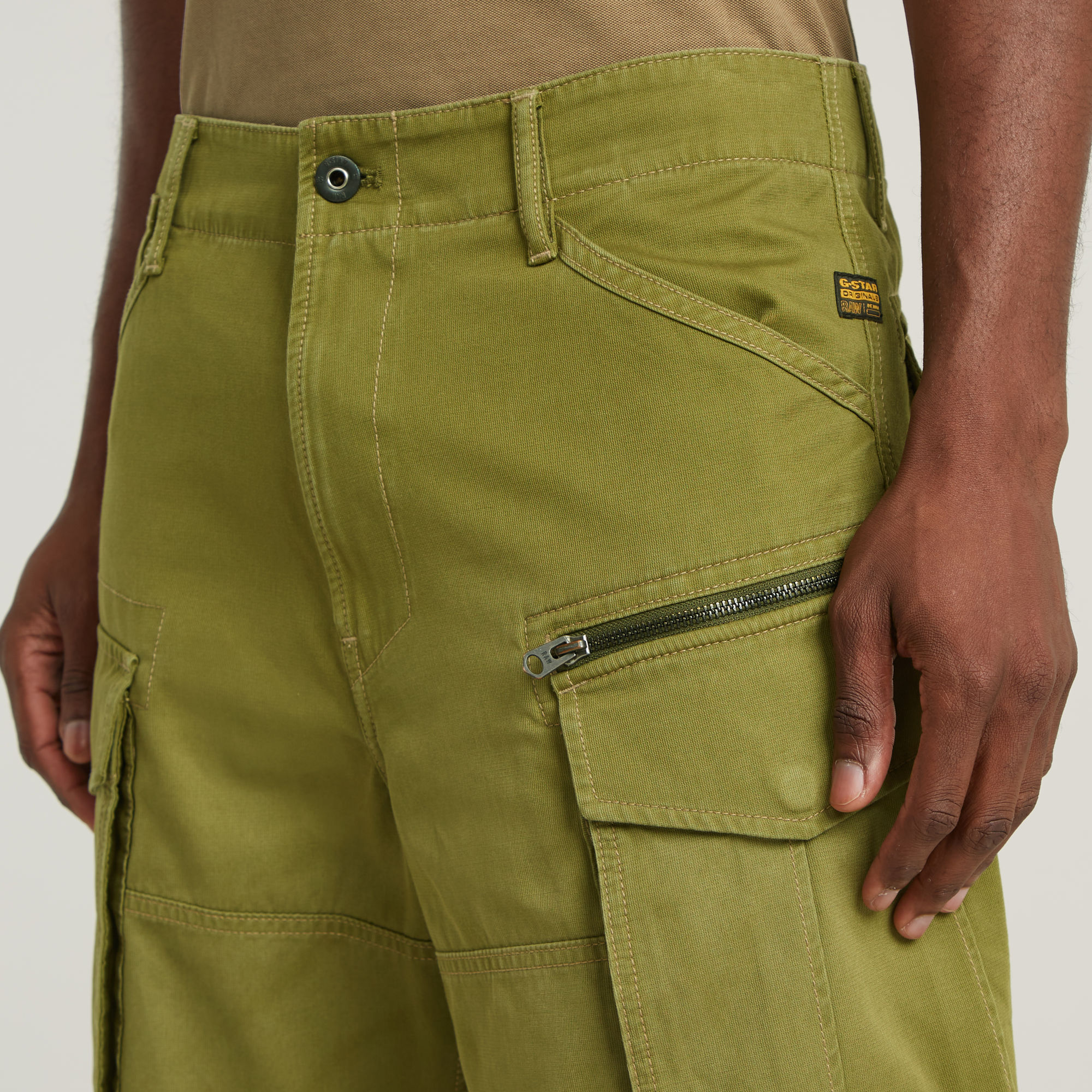 G-Star RAW Rovic Zip Relaxed Short Groen Heren
