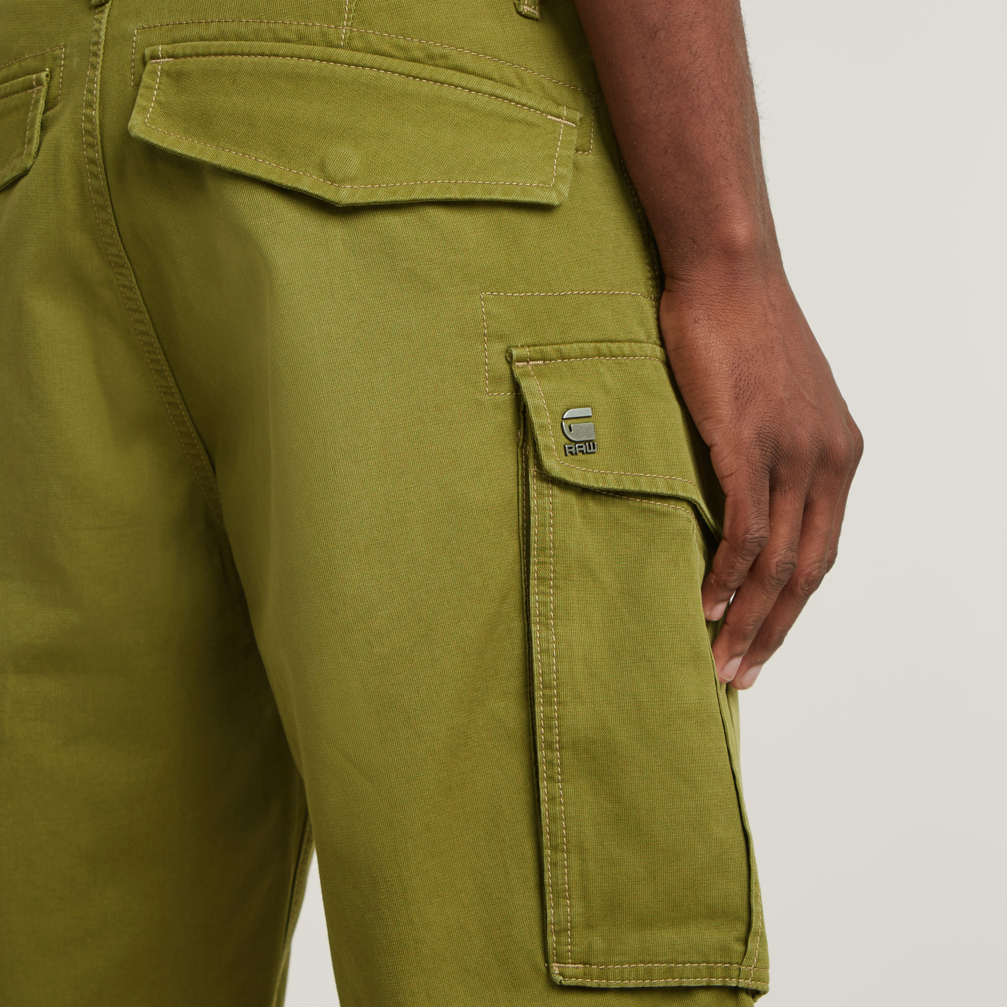 G-Star RAW Rovic Zip Relaxed Short Groen Heren