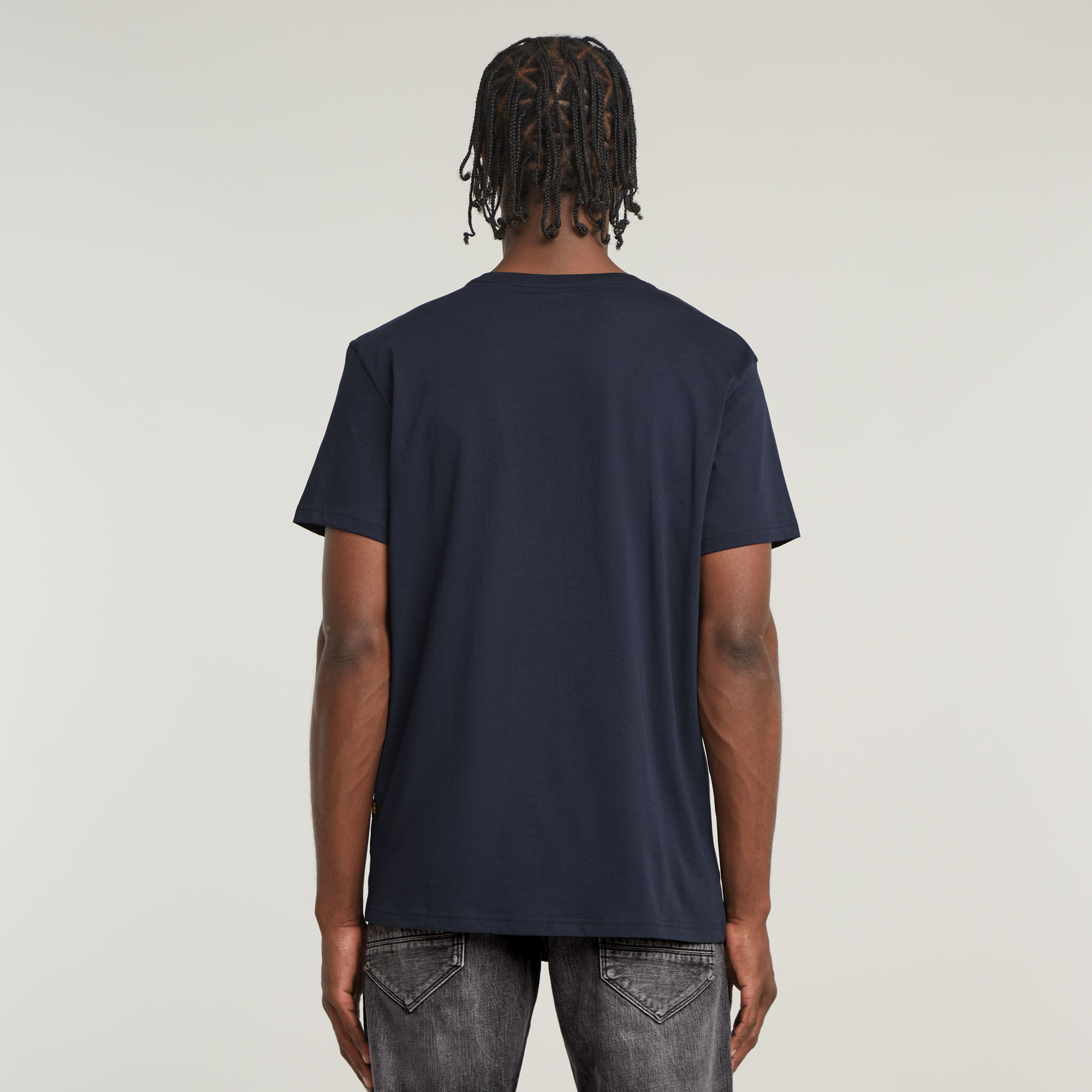 G-Star RAW Fingerprint T-shirt Donkerblauw Heren