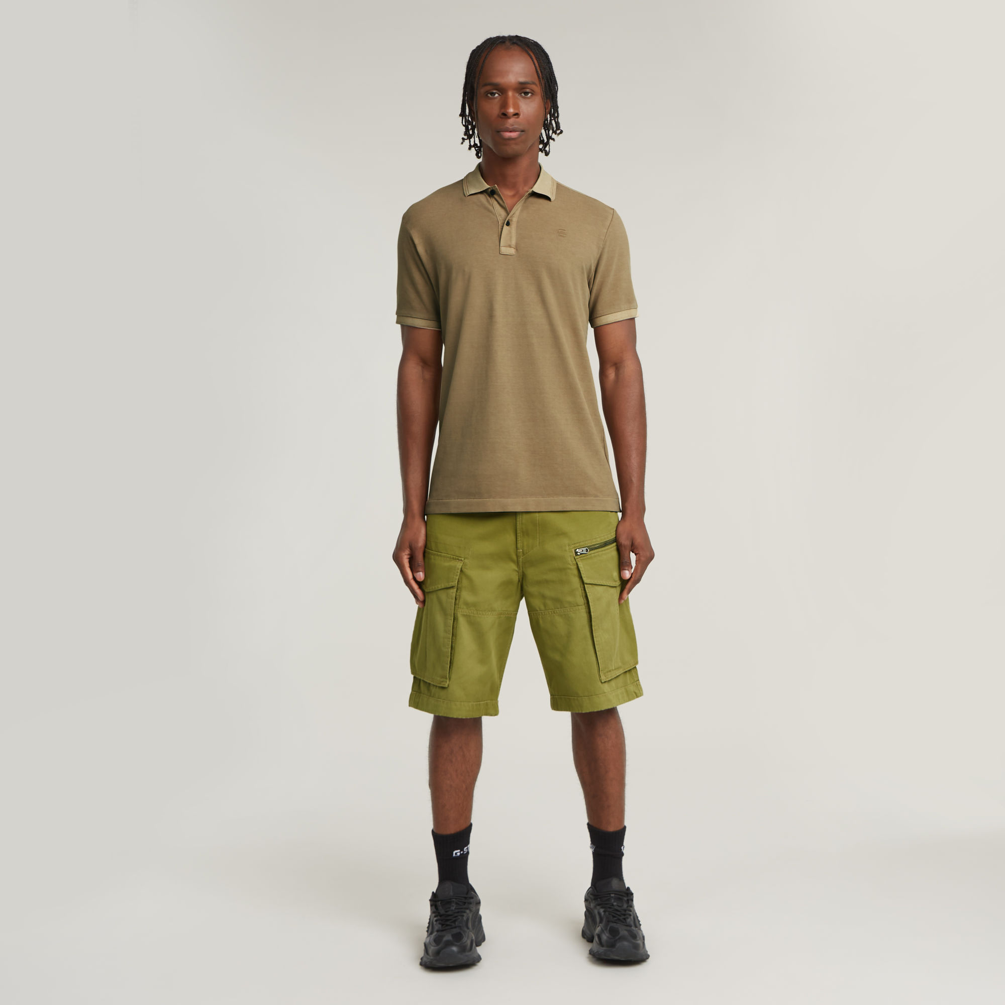 G-Star RAW Rovic Zip Relaxed Short Groen Heren