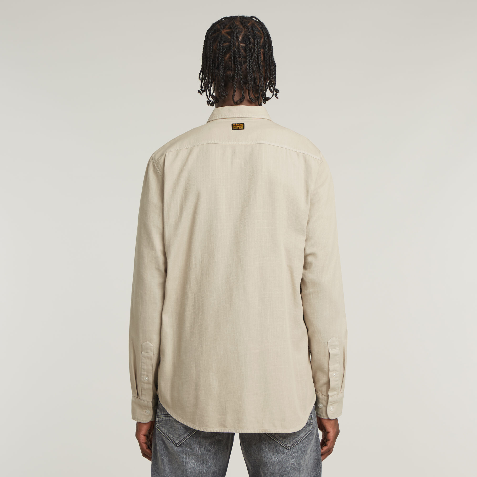 G-Star RAW Marine Slim Shirt Beige Heren