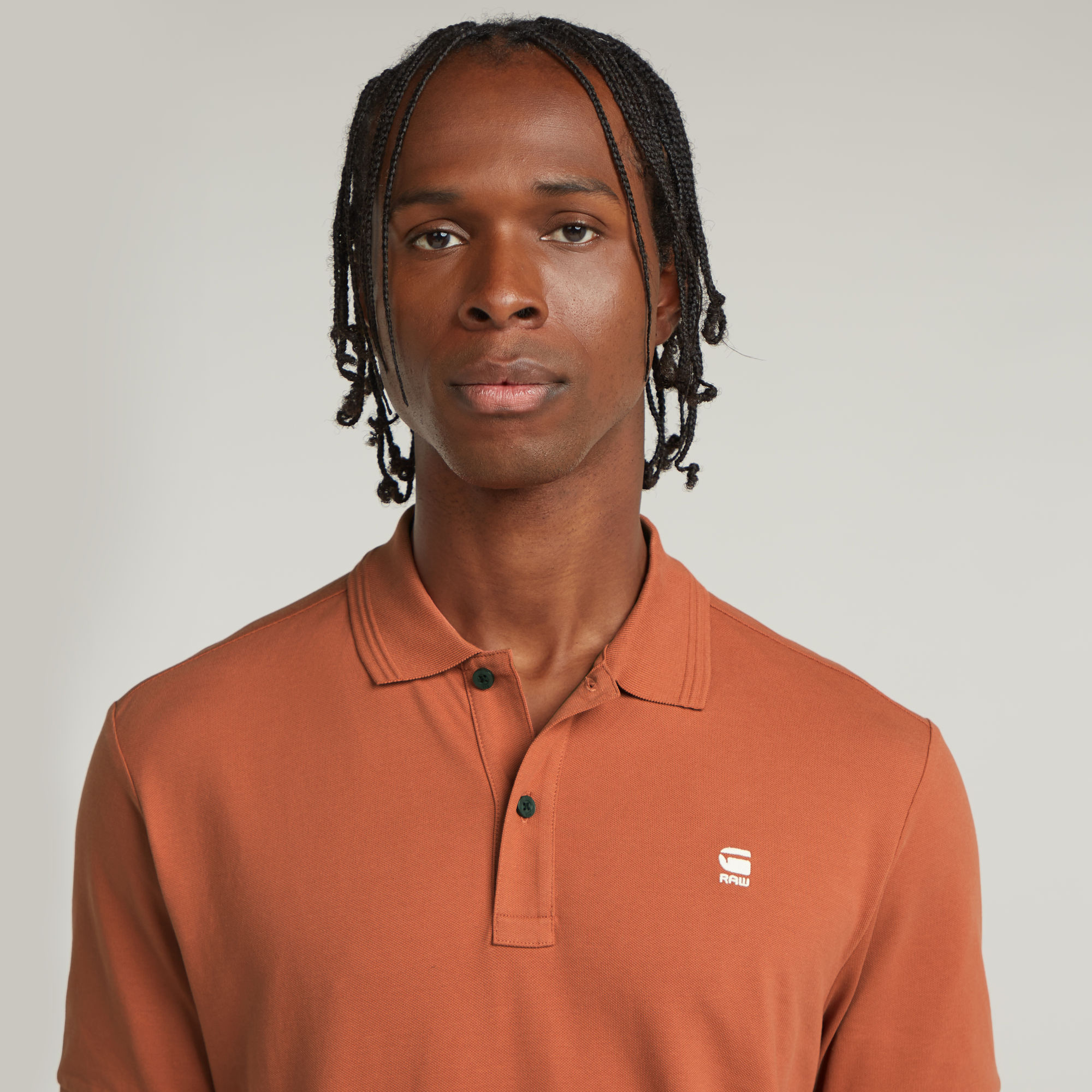 G-Star RAW Dunda Slim Polo Rood Heren