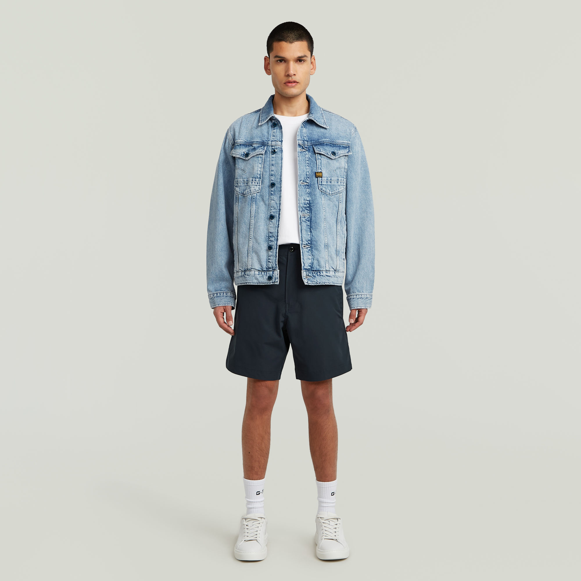 G-Star RAW Sport Trainer 2.0 Short Donkerblauw Heren