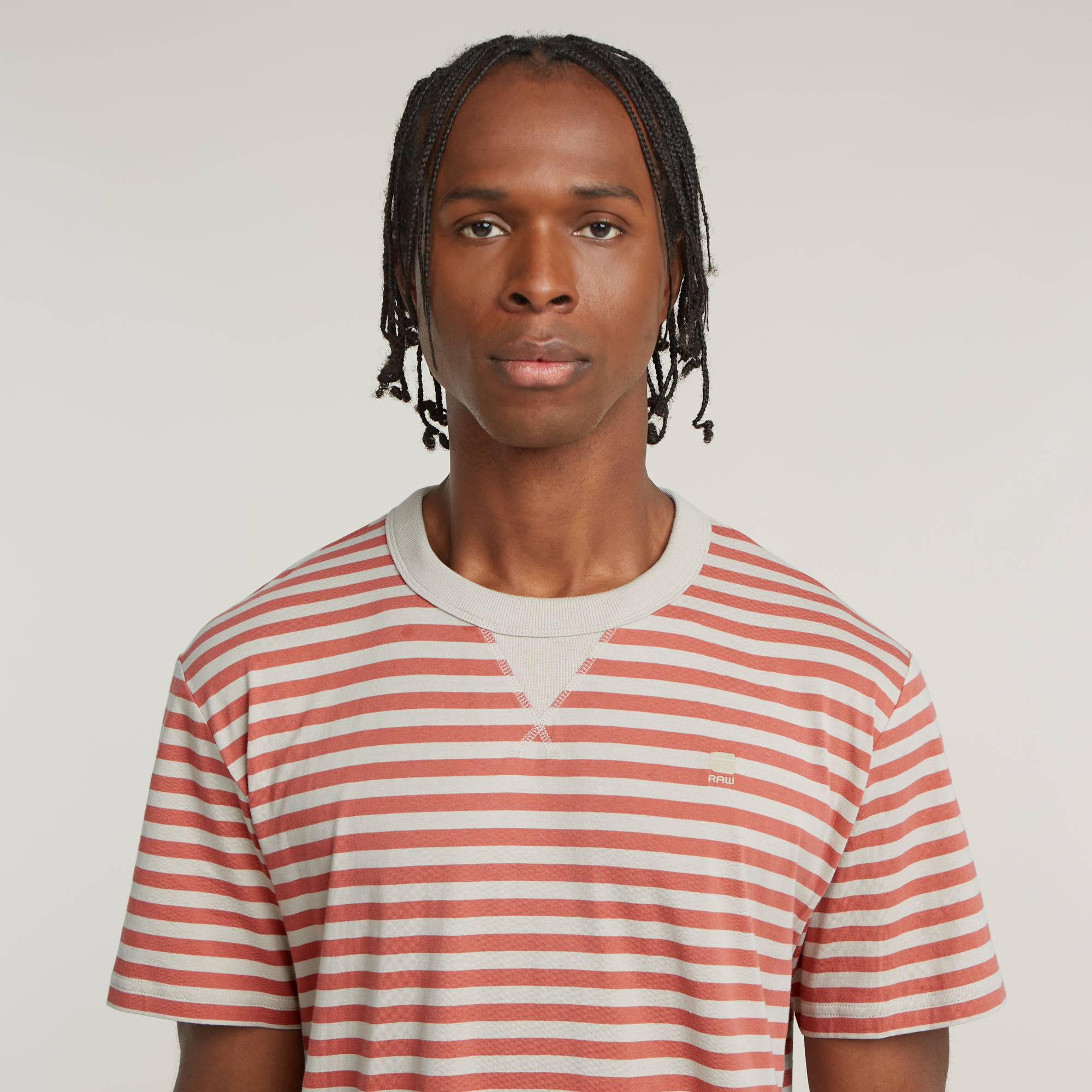 G-Star RAW Nifous Stripe T-Shirt Meerkleurig Heren