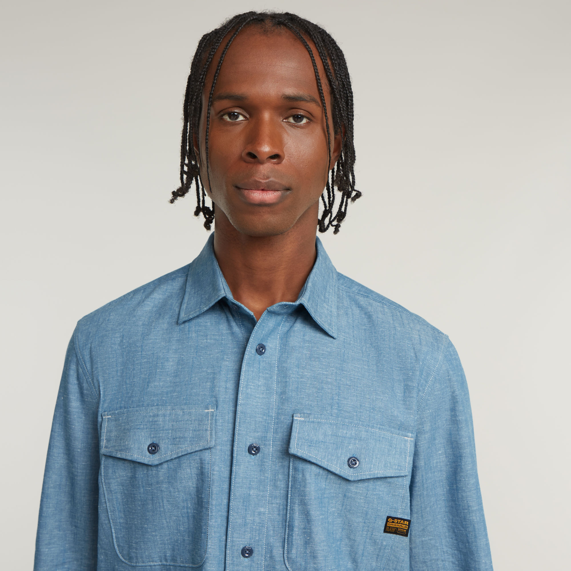 G-Star RAW Marine Slim Overhemd Meerkleurig Heren