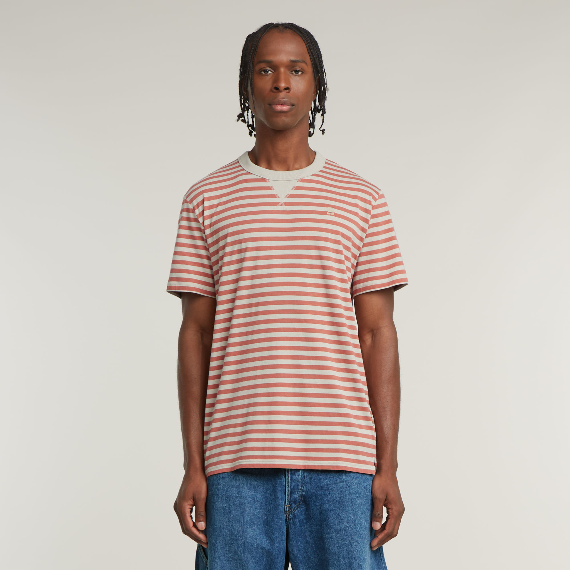

Nifous Stripe T-Shirt - Multi color - Men