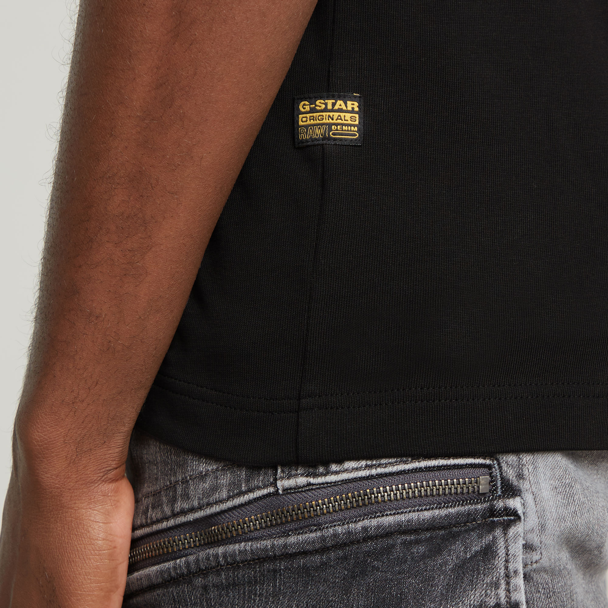 G-Star RAW Originals T-Shirt Zwart Heren