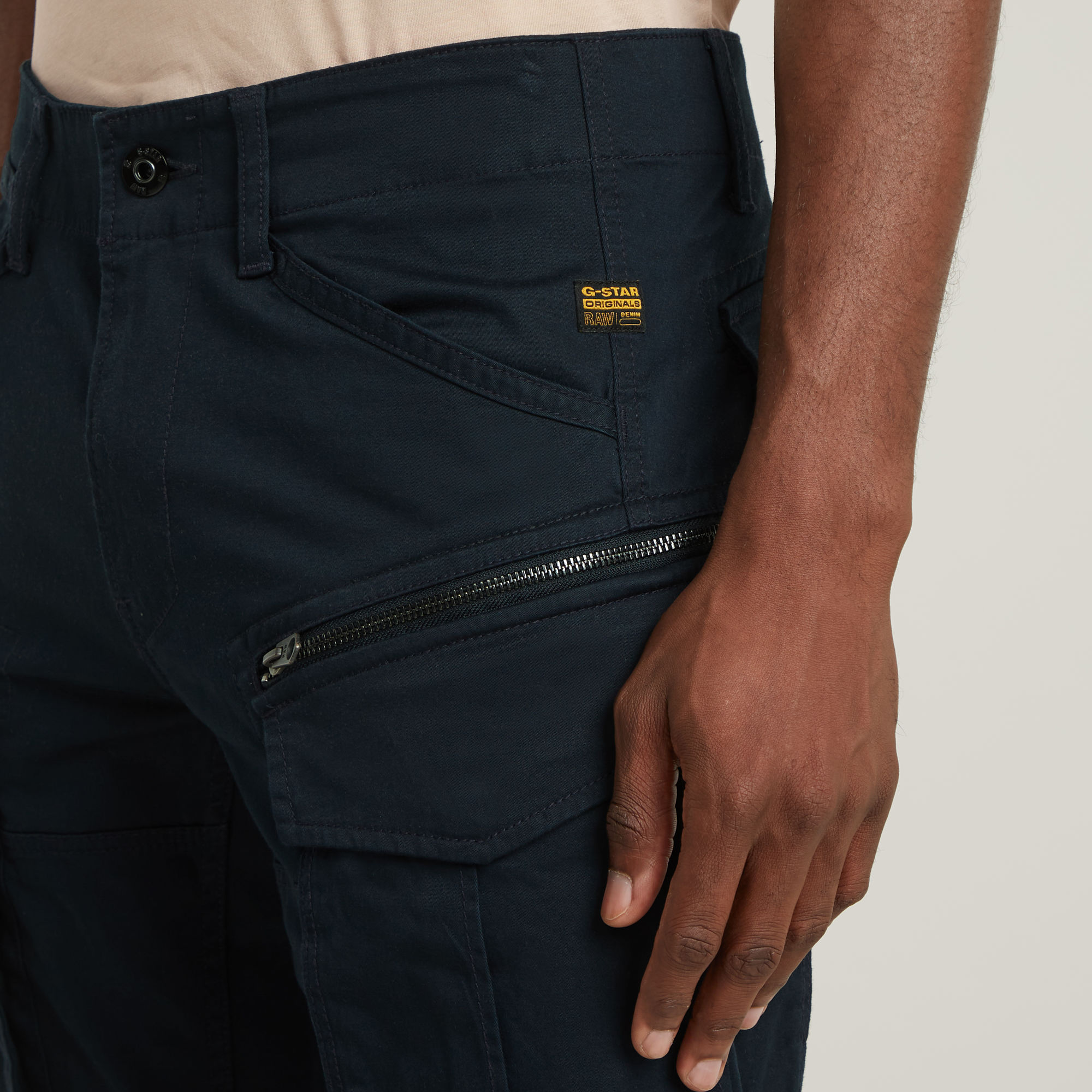 G-Star RAW Rovic Zip Regular Short Donkerblauw Heren