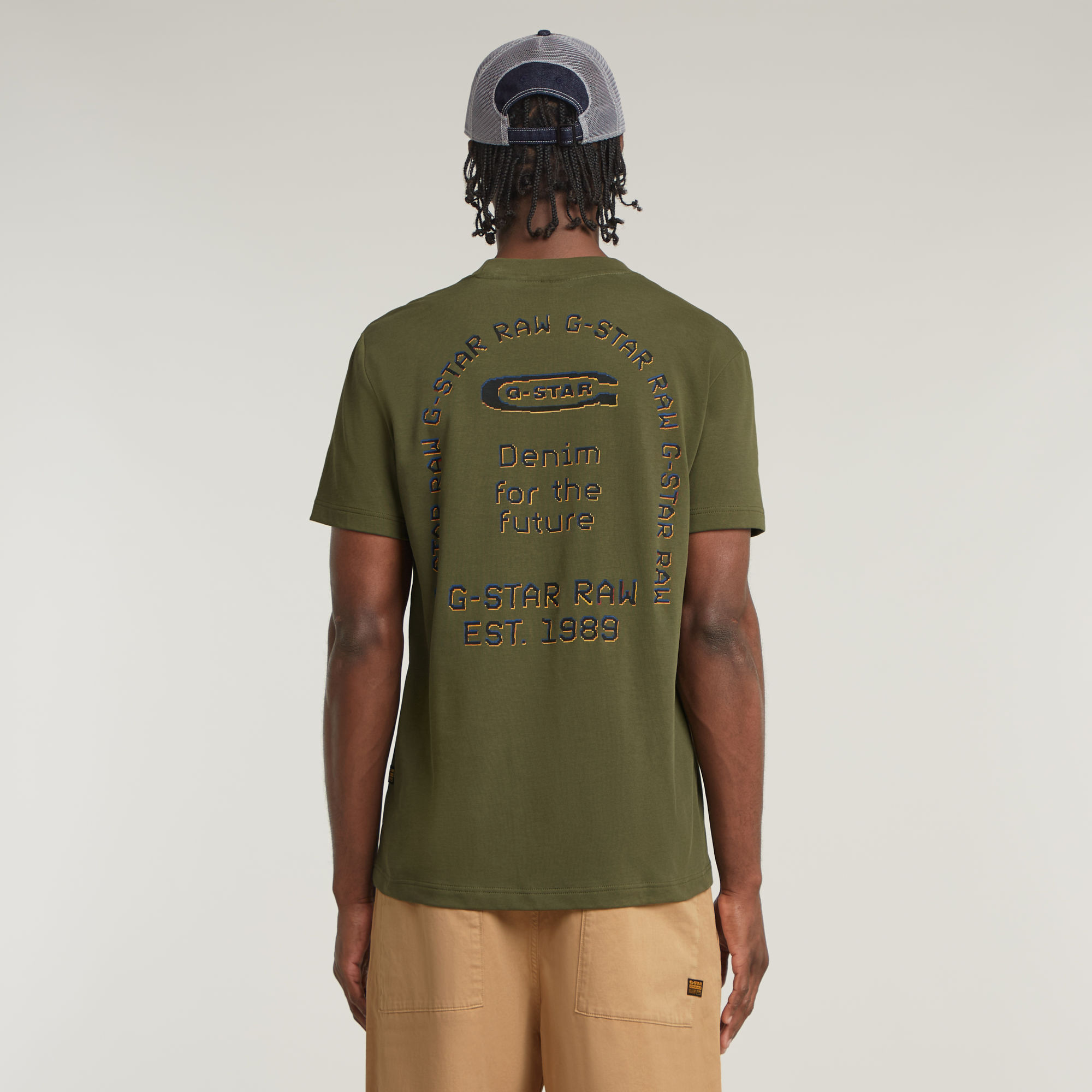 

Back Graphic Arch T-Shirt - Green - Men
