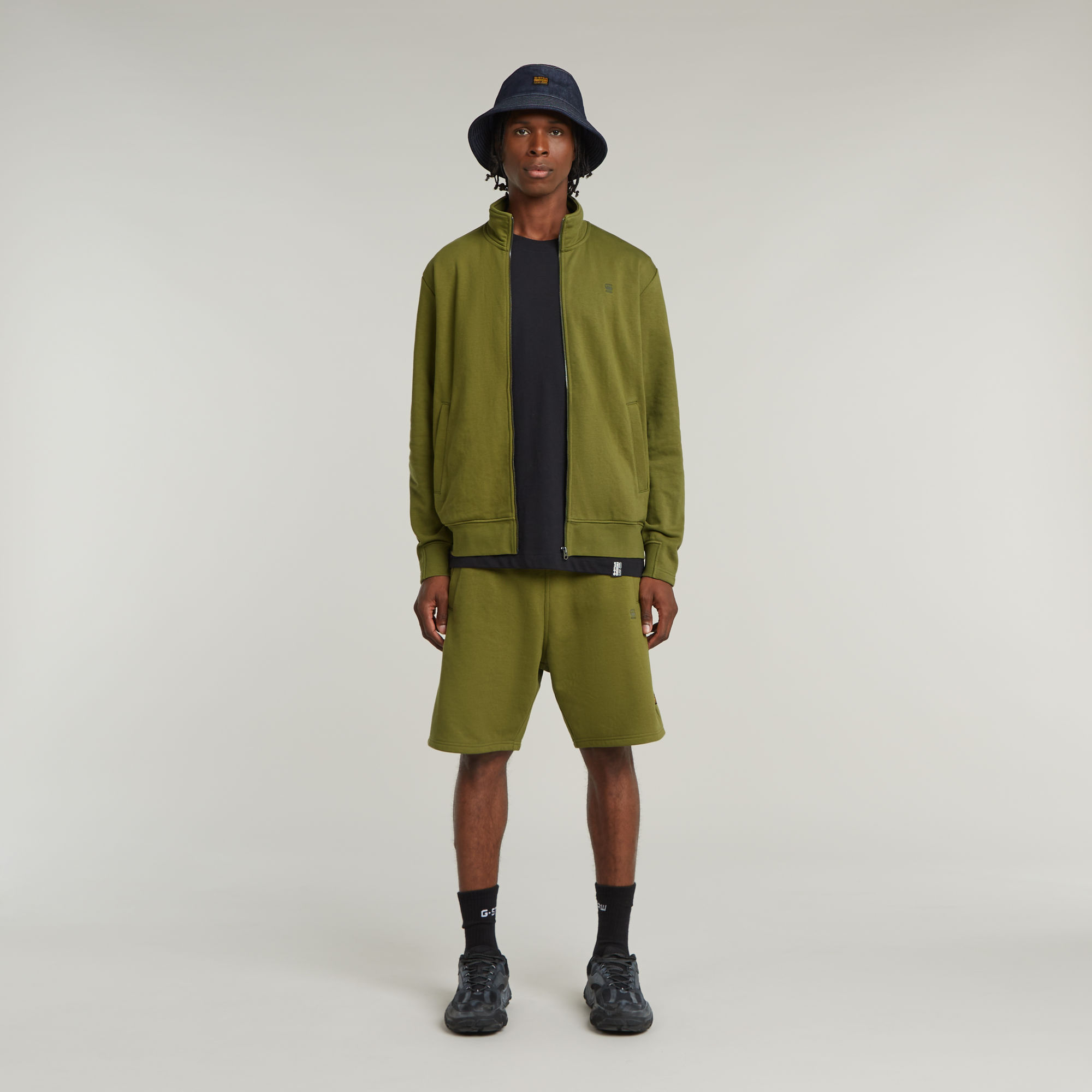 G-Star RAW Nifous Sweatshort Groen Heren