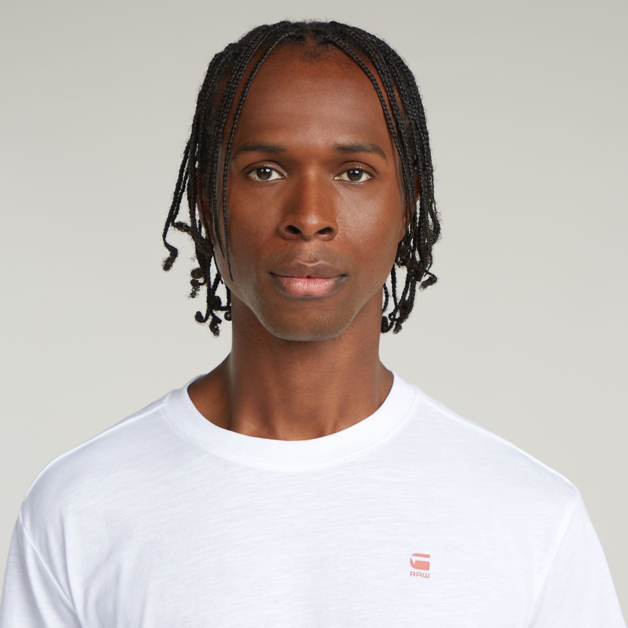 G-Star RAW Lash Back Graphic T-Shirt Wit Heren