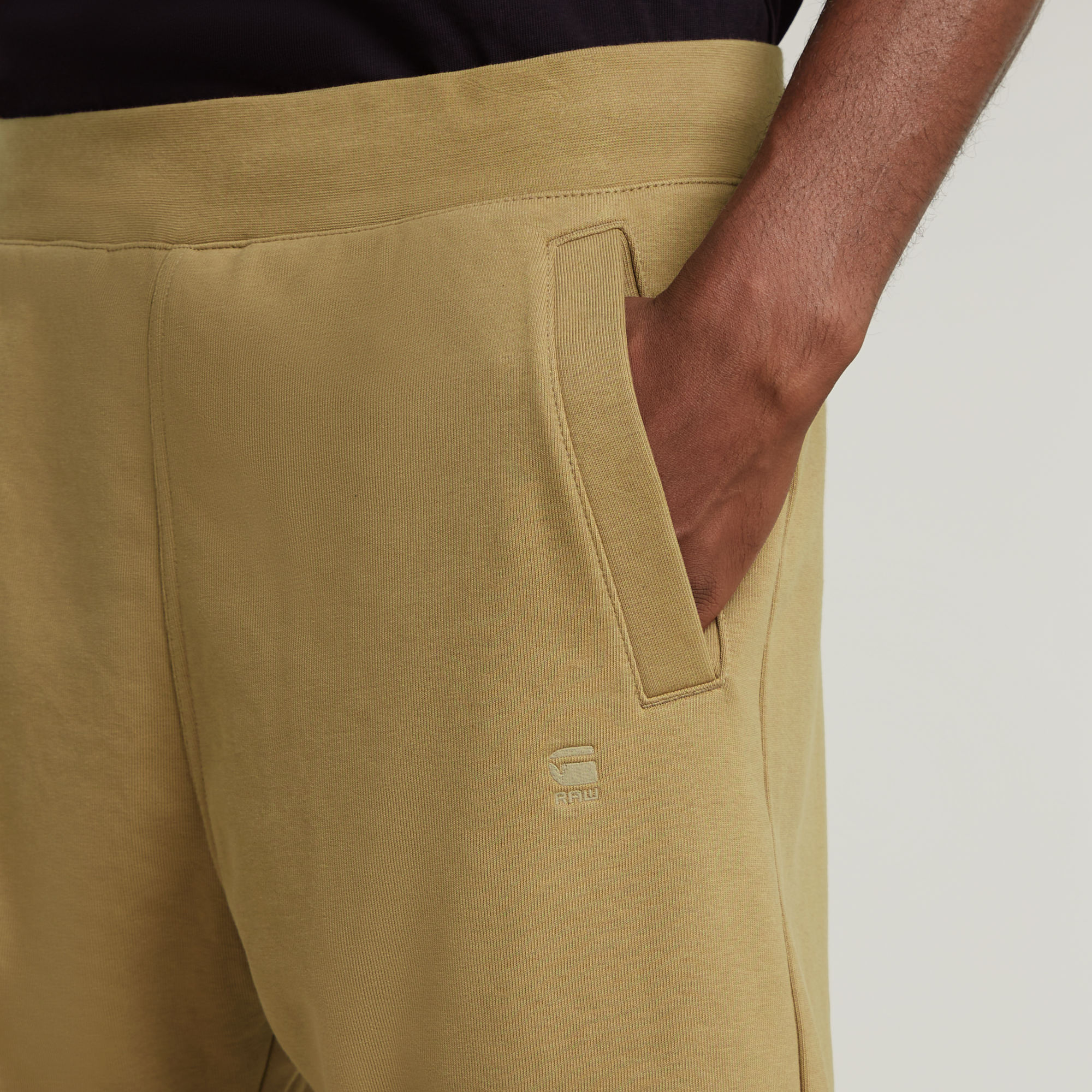 G-Star RAW Nifous Sweat Short Beige Heren