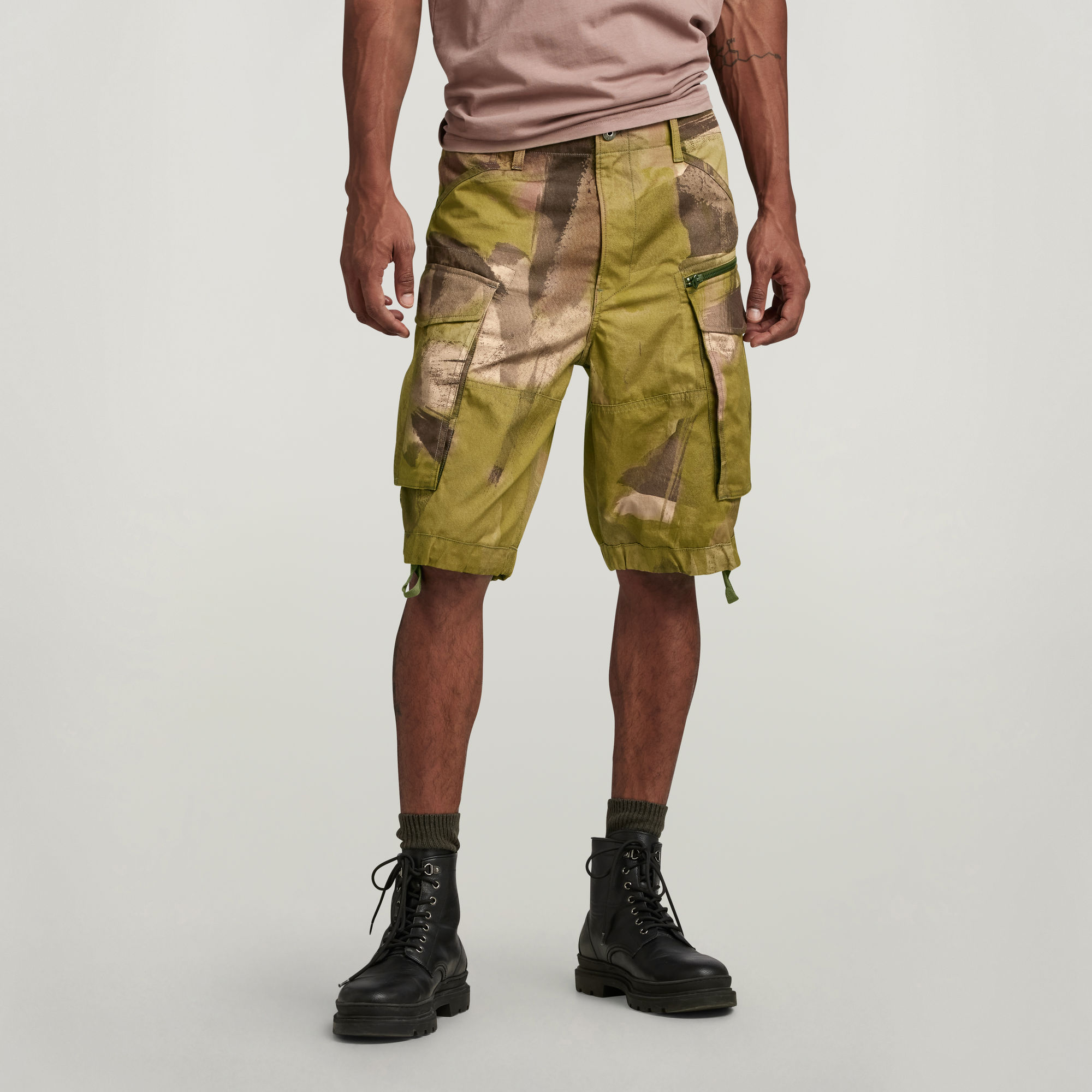 

Rovic Zip Relaxed Shorts - Multi color - Men