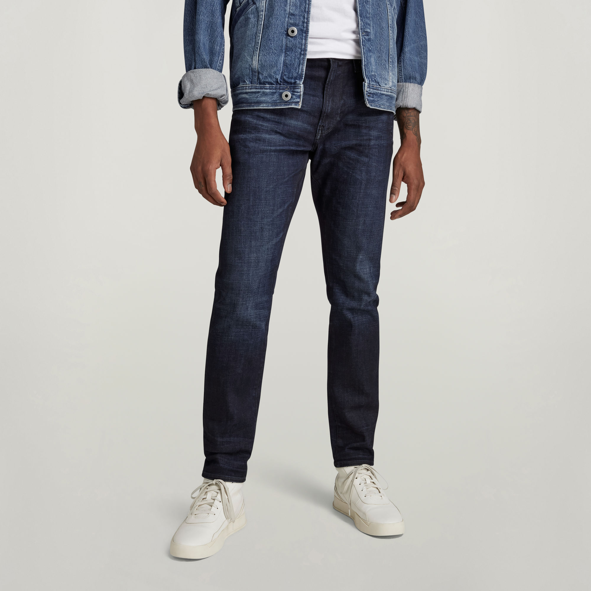 

Lancet Skinny Jeans - Donkerblauw - Heren