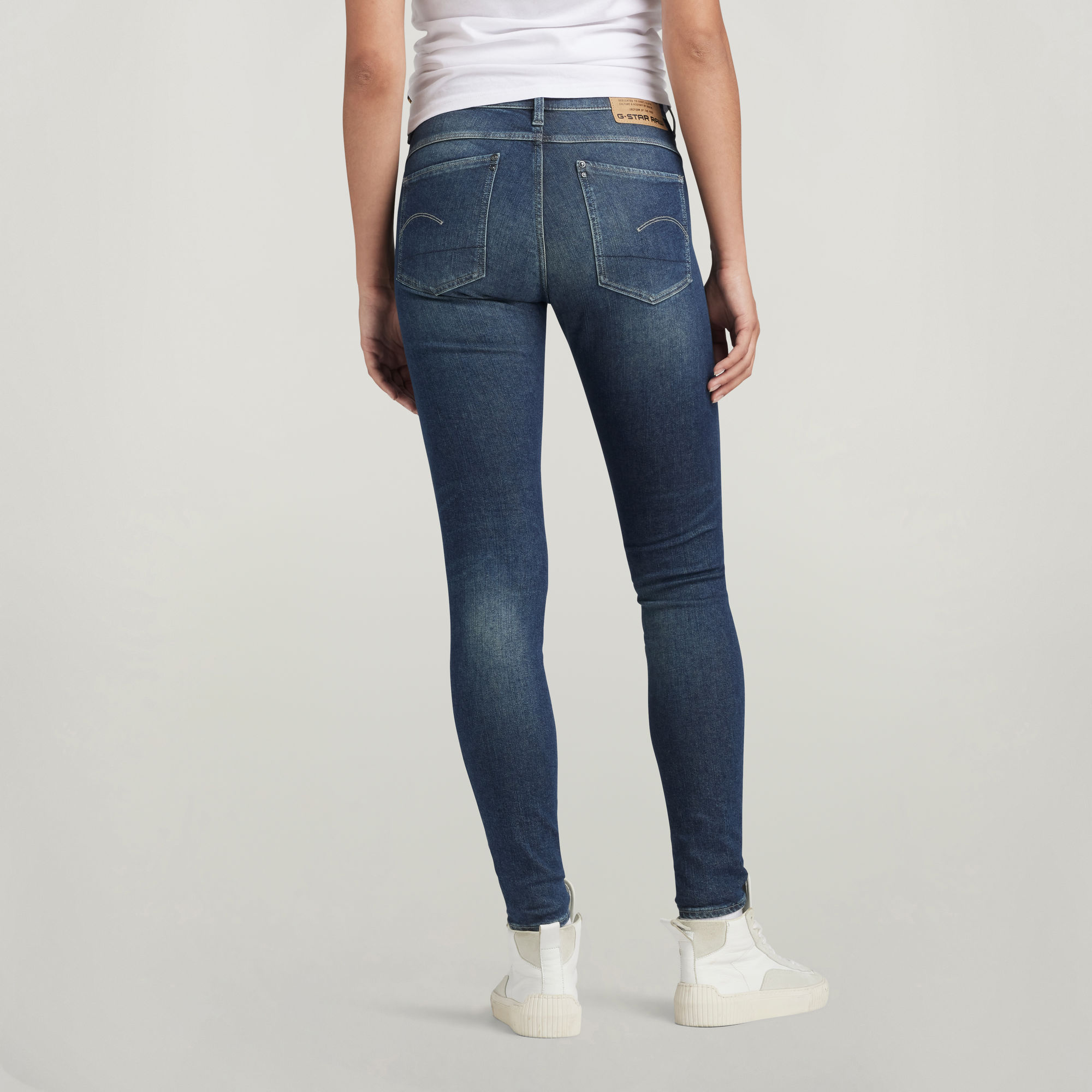 

Lhana Skinny Jeans - Dark blue - Women