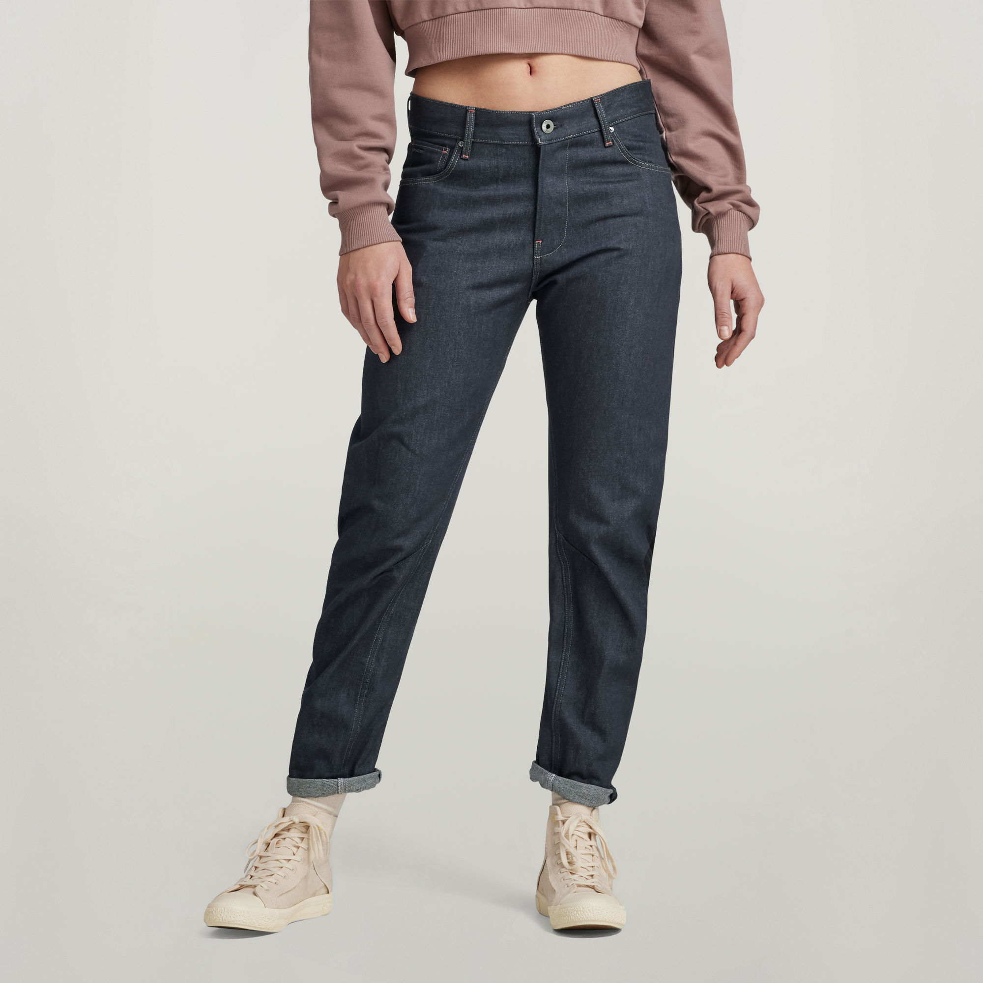 

Arc 3D Boyfriend Jeans - Zwart - Dames
