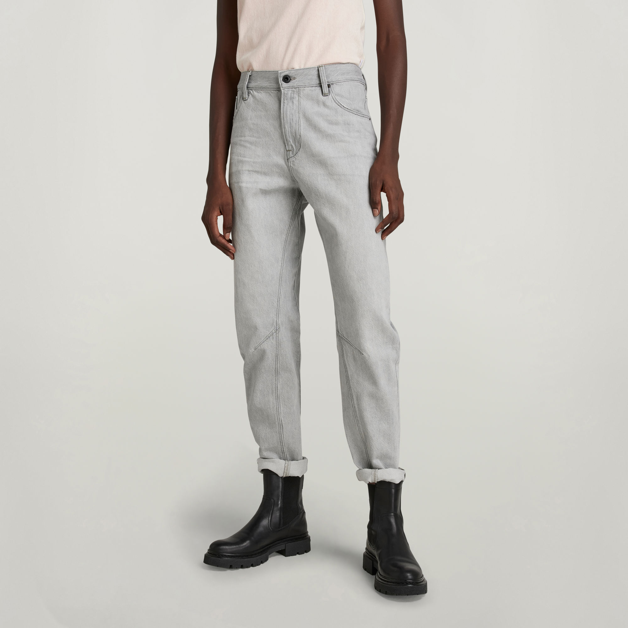 

Arc 3D Boyfriend Jeans - Grau - Damen