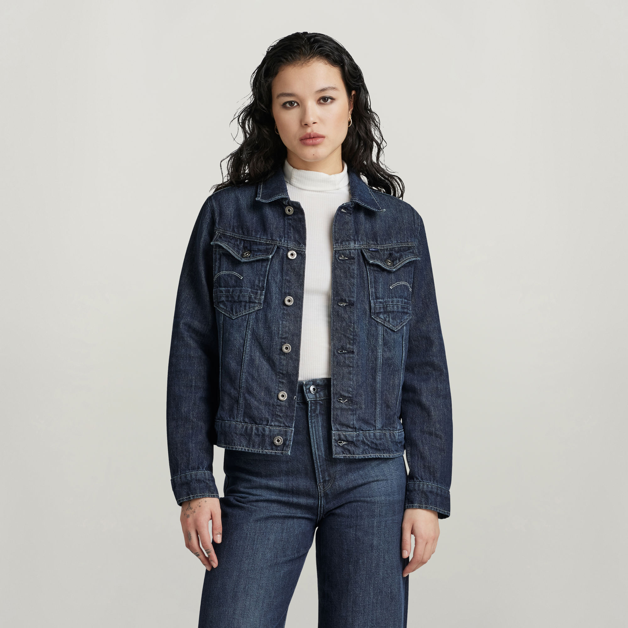 G-Star RAW Arc 3D Jack - Donkerblauw - Dames