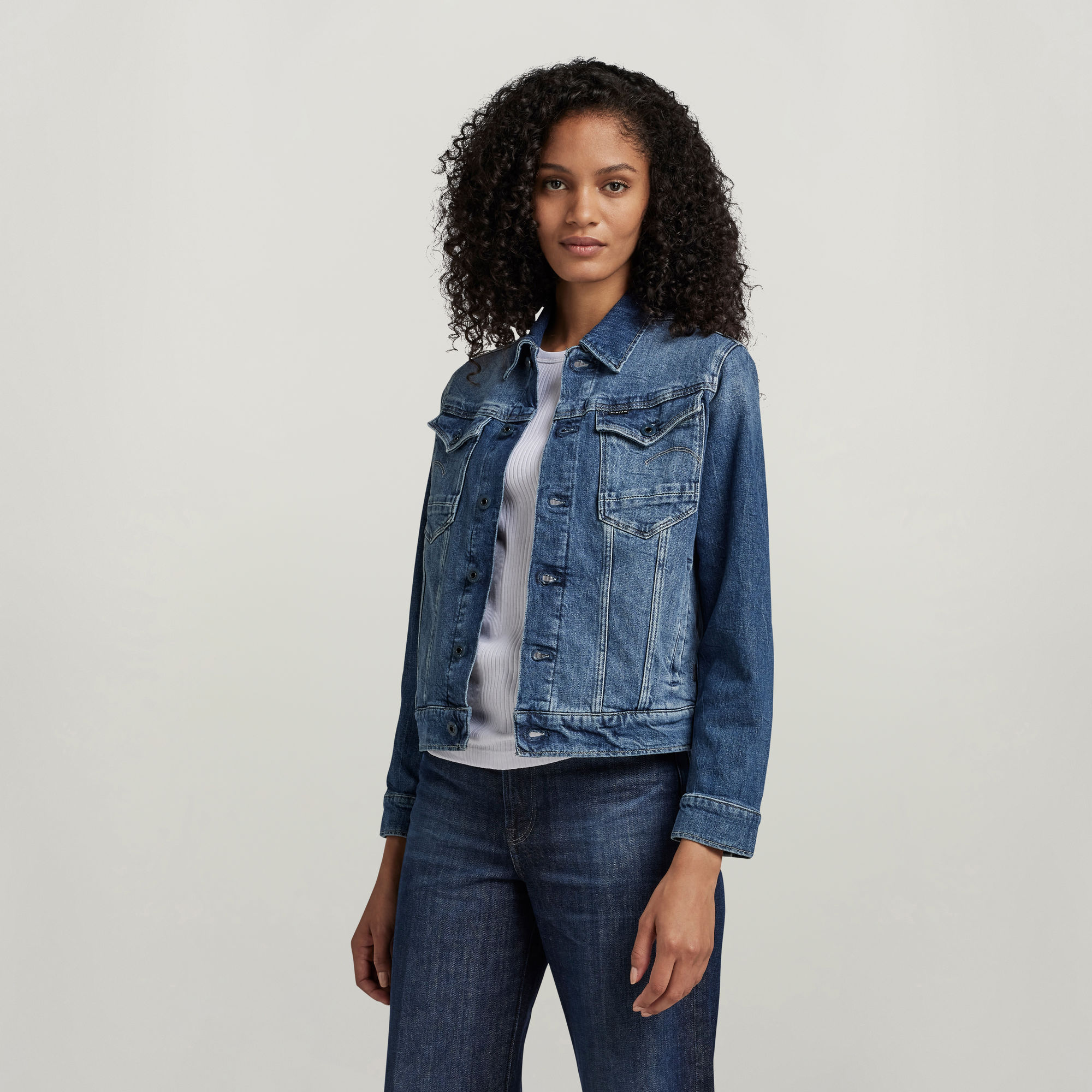 G-Star RAW Jack Arc 3D - Midden blauw - Dames