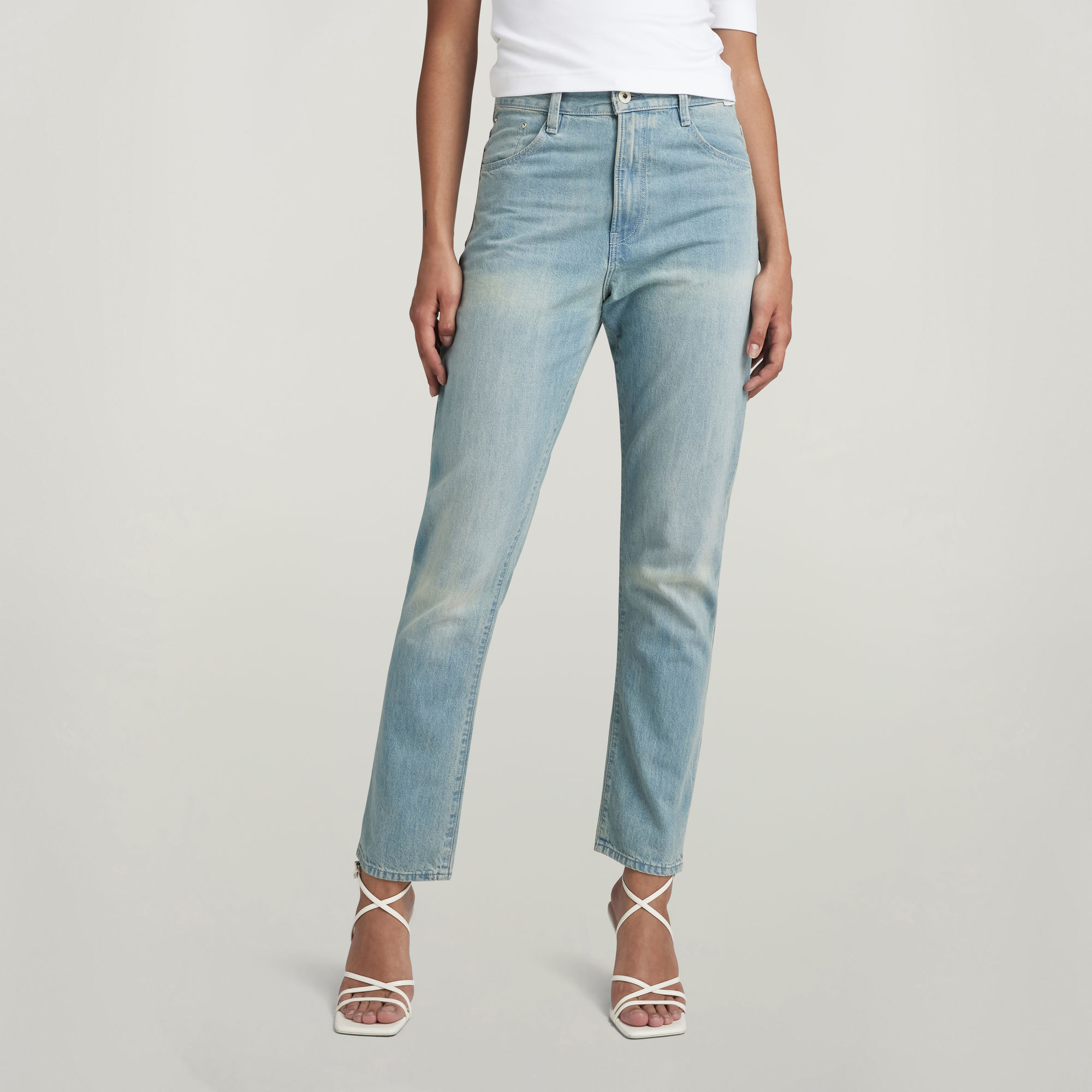 Virjinya Slim Jeans - Hellblau - Damen