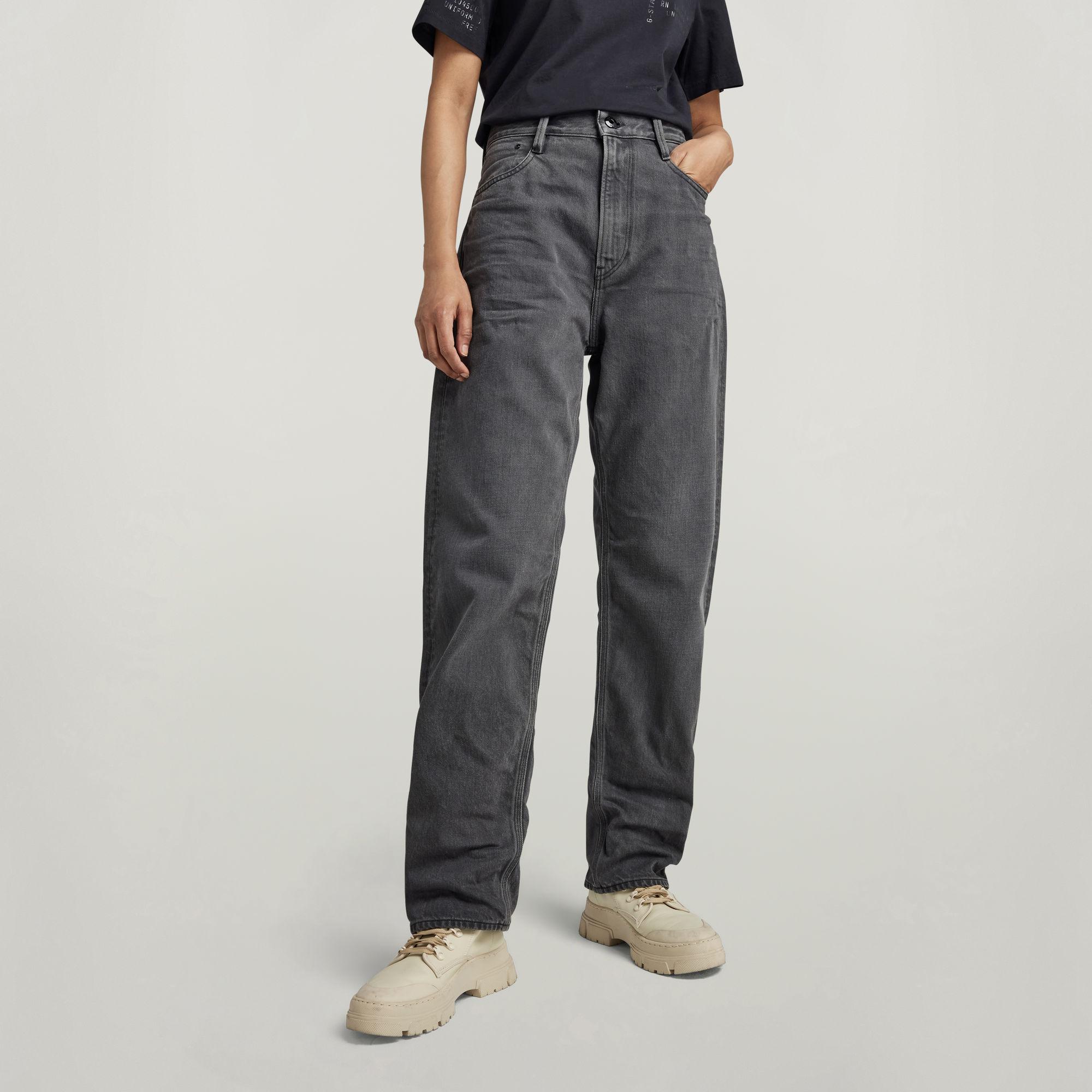 

Type 89 Loose Jeans - Grey - Women
