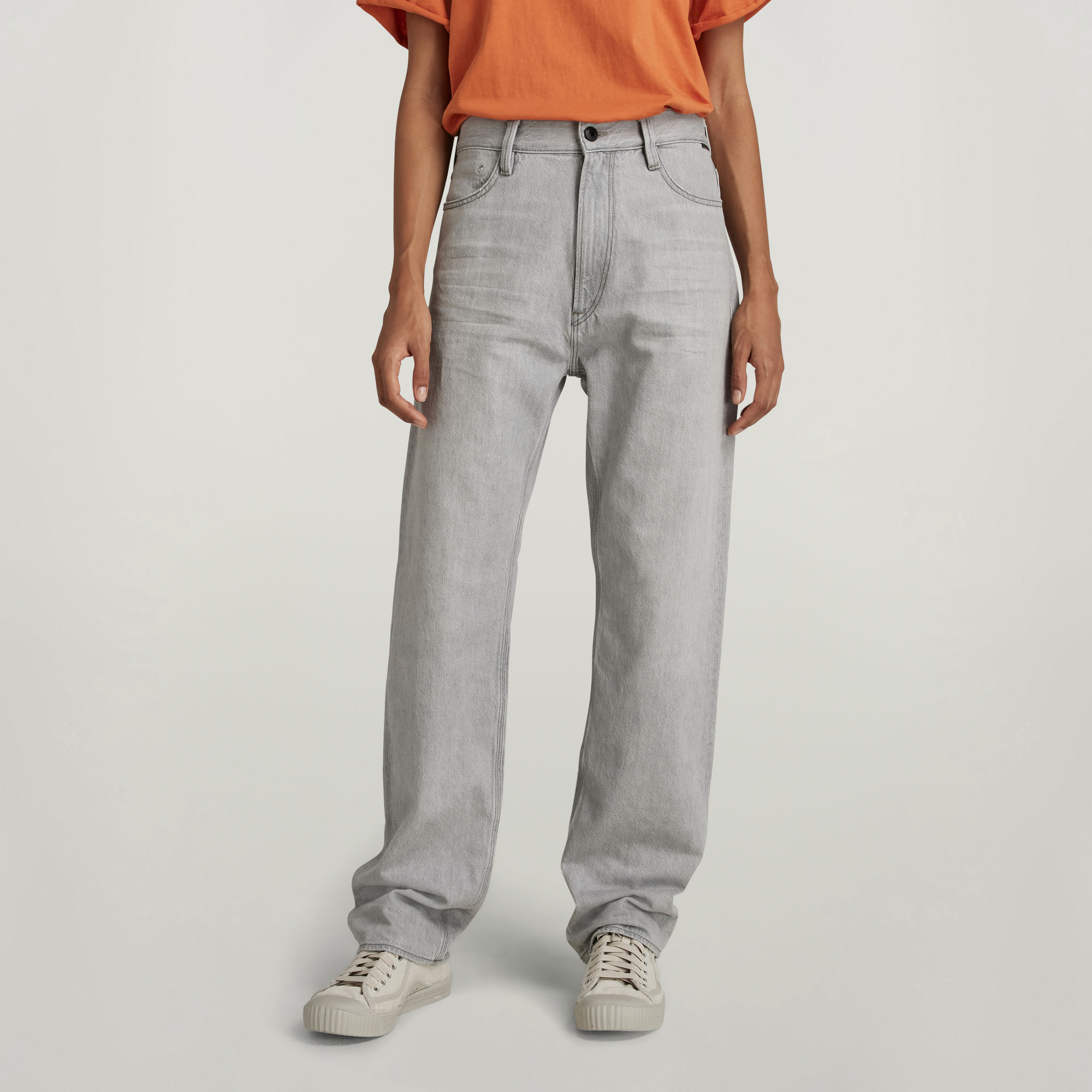 

Type 89 Loose Jeans - Grau - Damen