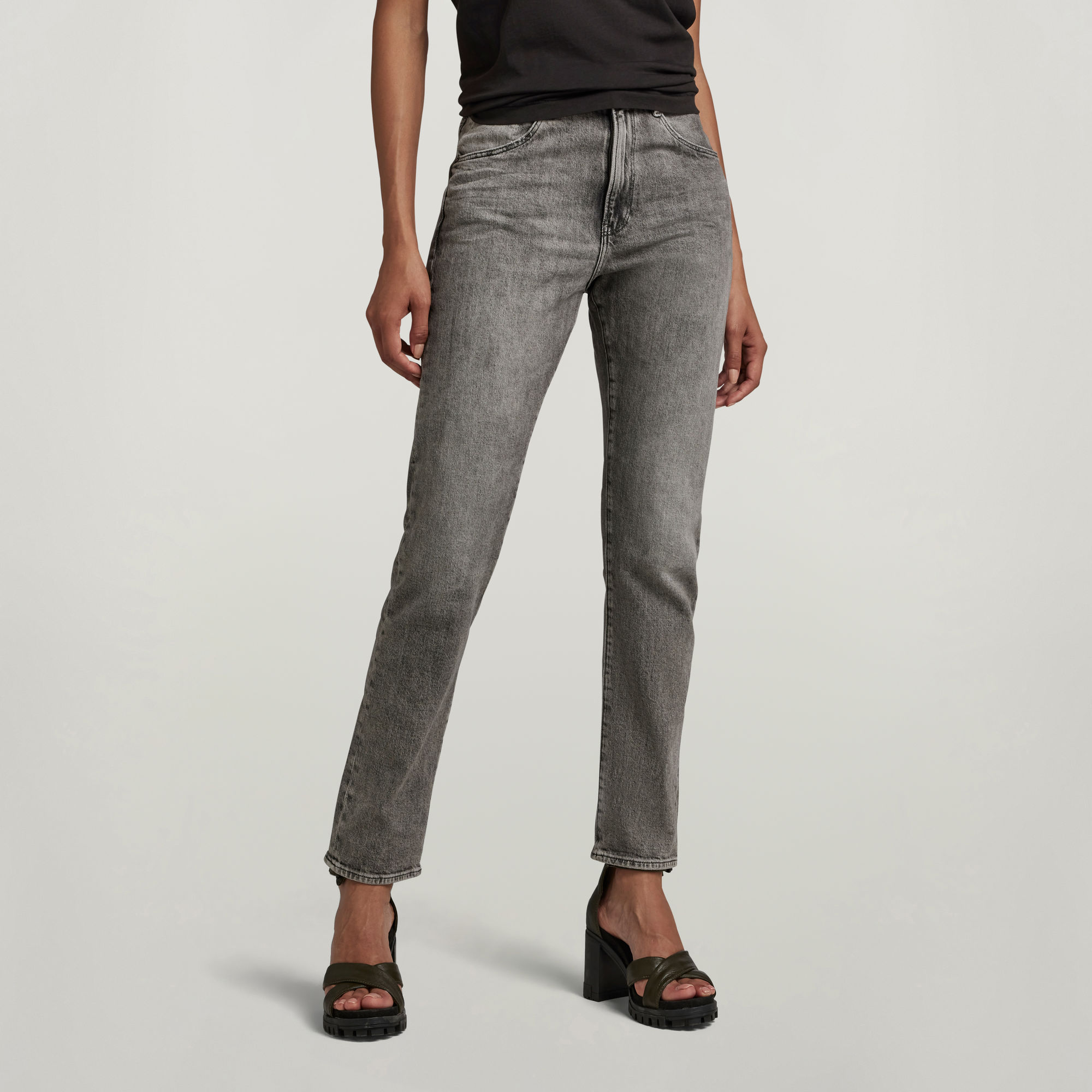 

Virjinya Slim Jeans - Grijs - Dames