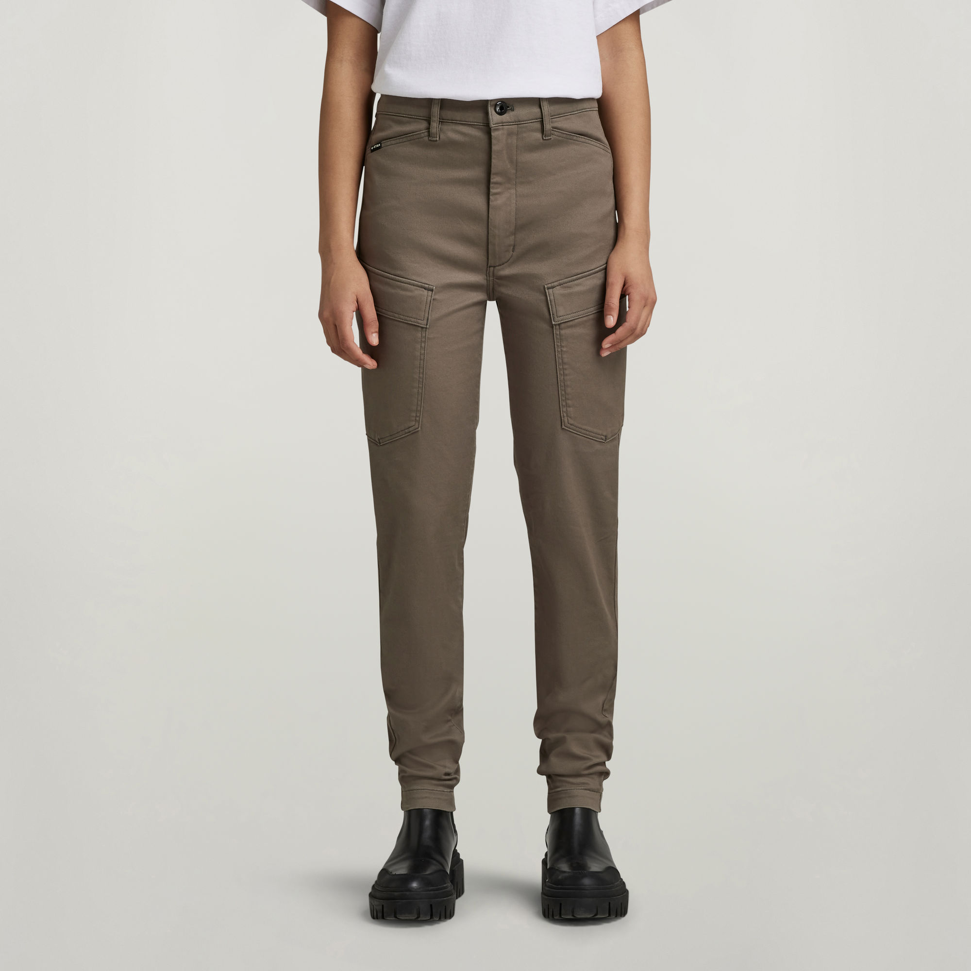 

Kafey Cargo Ultra High Skinny Pants - Brown - Women