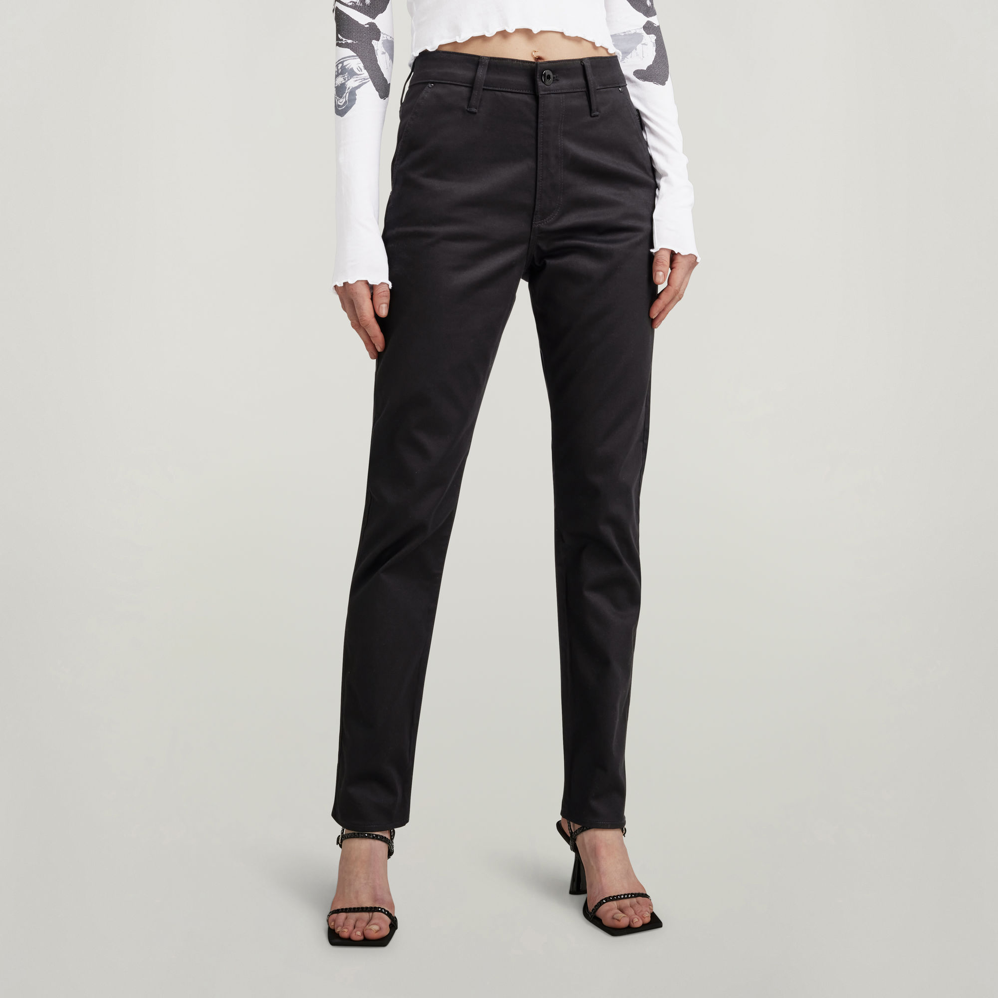 

Slim Chino - Black - Women