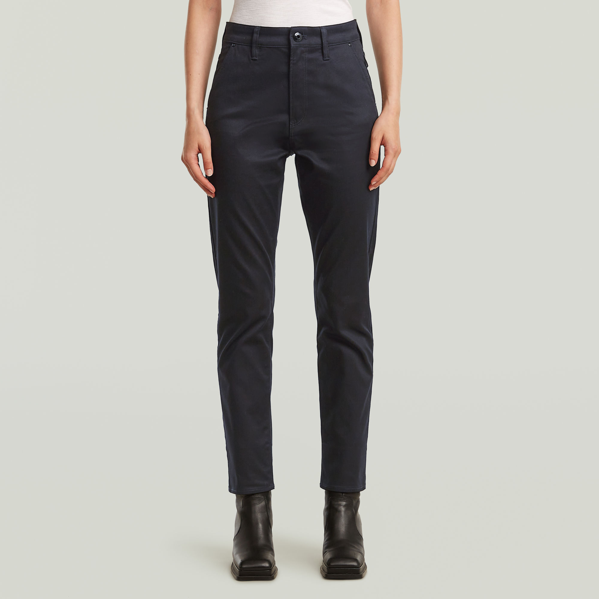 

Slim Chino - Zwart - Dames