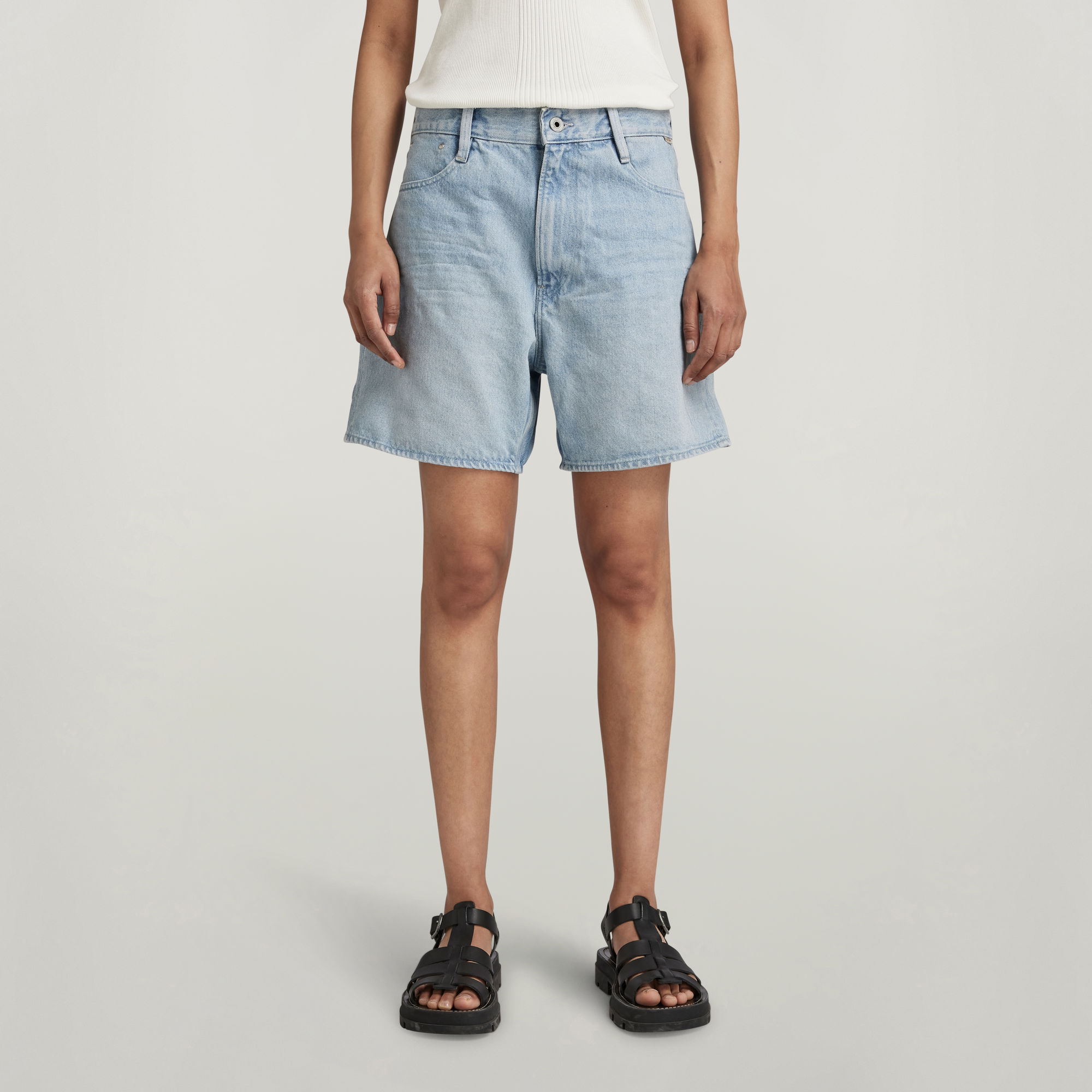 G-Star RAW Type 89 Short - Lichtblauw - Dames