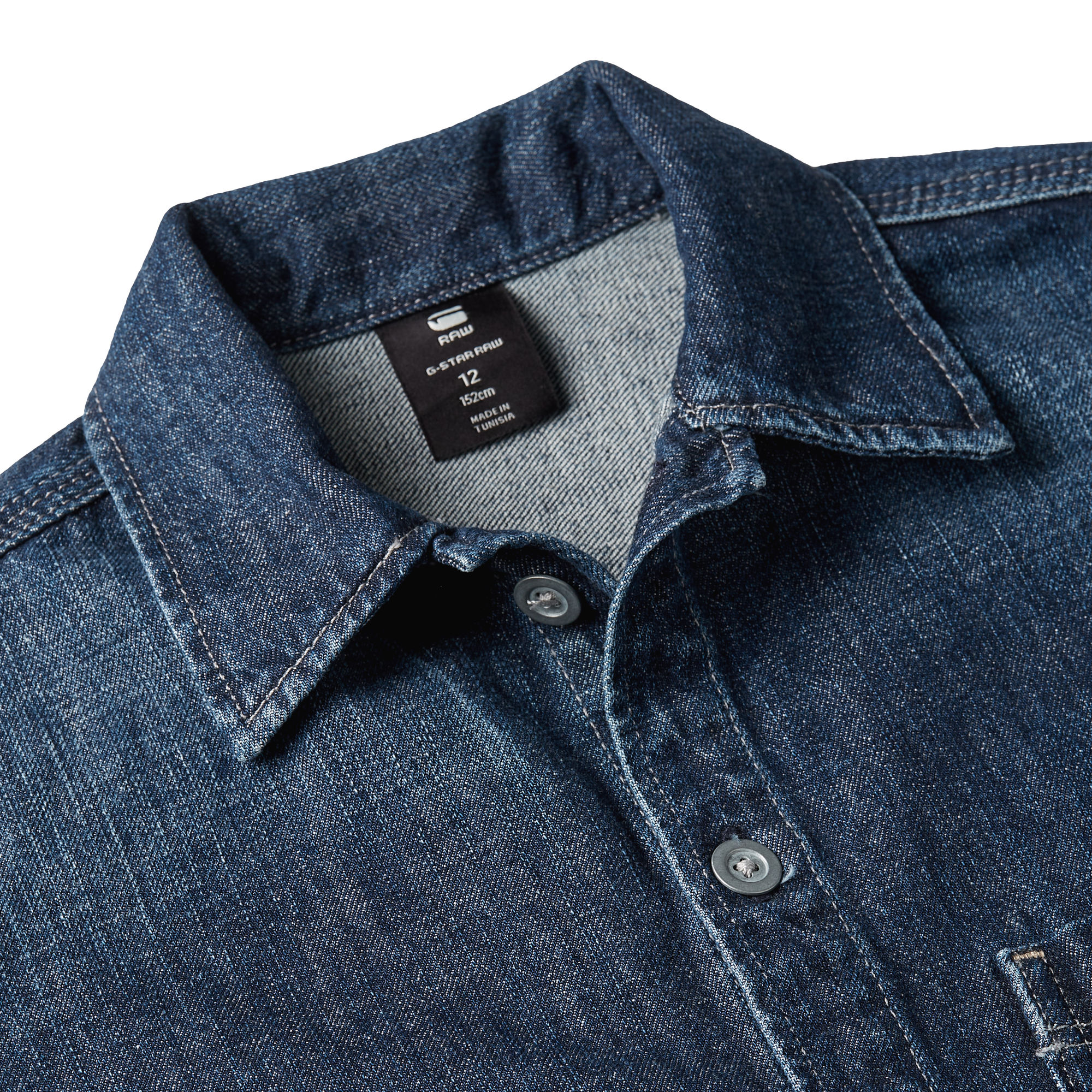 G-Star RAW Jongens Boxy Fit Shirt Donkerblauw jongens