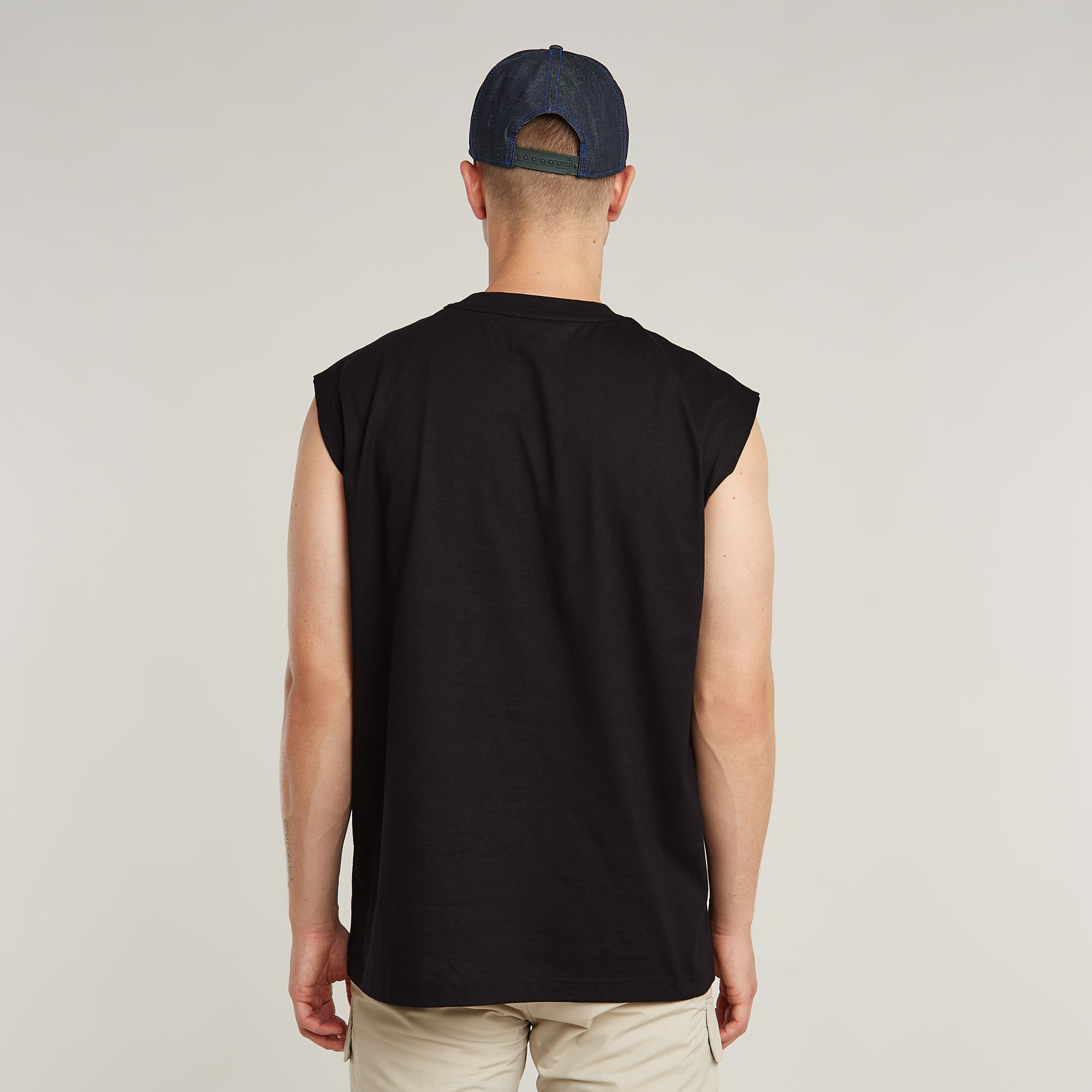 G-Star RAW Boxy T-Shirt Zwart Heren