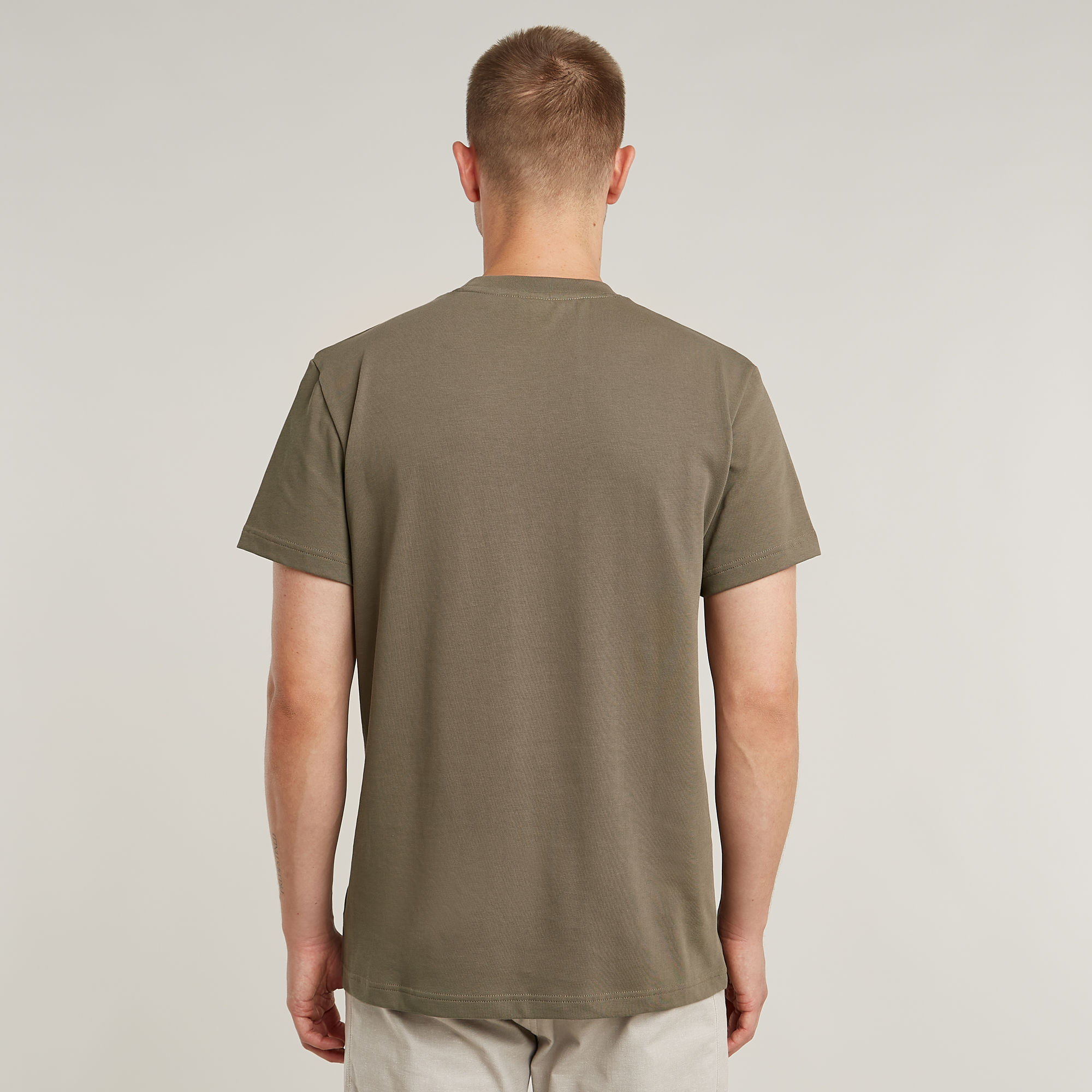 G-Star RAW Originals T-Shirt Bruin Heren