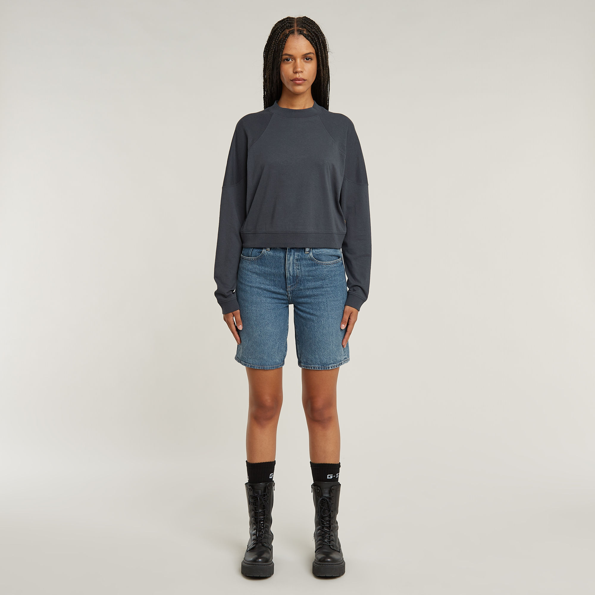 G-Star RAW Constructed Top Grijs Dames