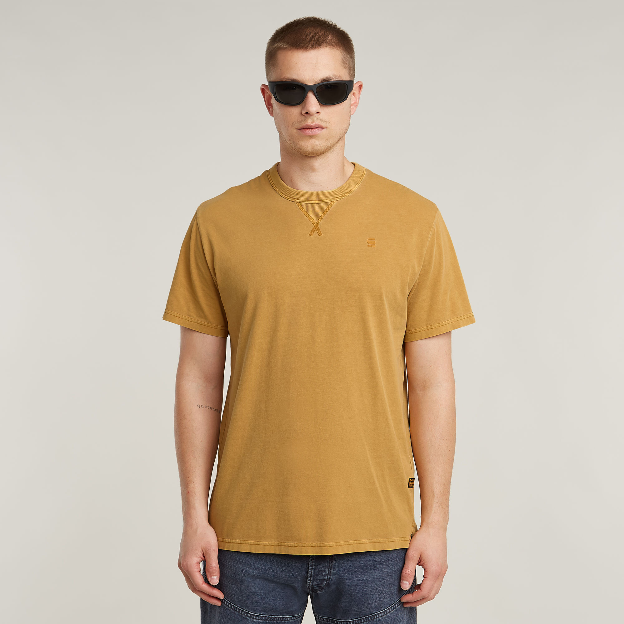 G-Star RAW Nifous T-shirt - Geel - Heren