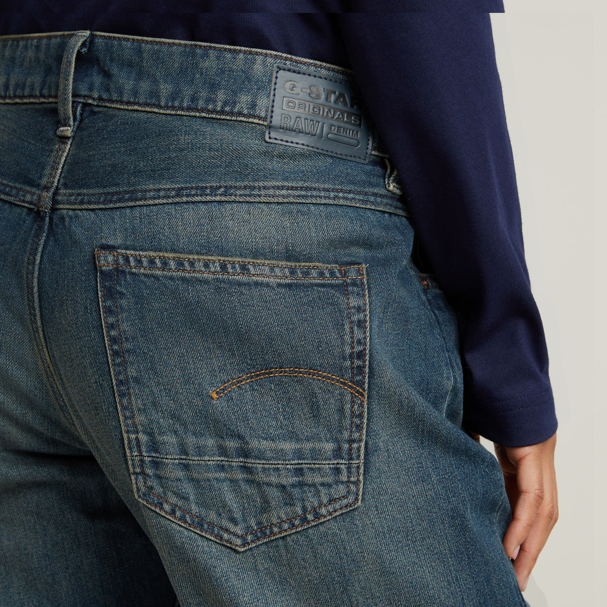 G-Star RAW Kate Boyfriend Jeans Midden blauw Dames