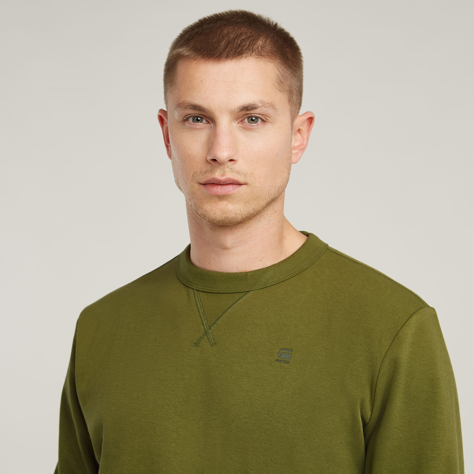 G-Star RAW Nifous Sweater Groen Heren