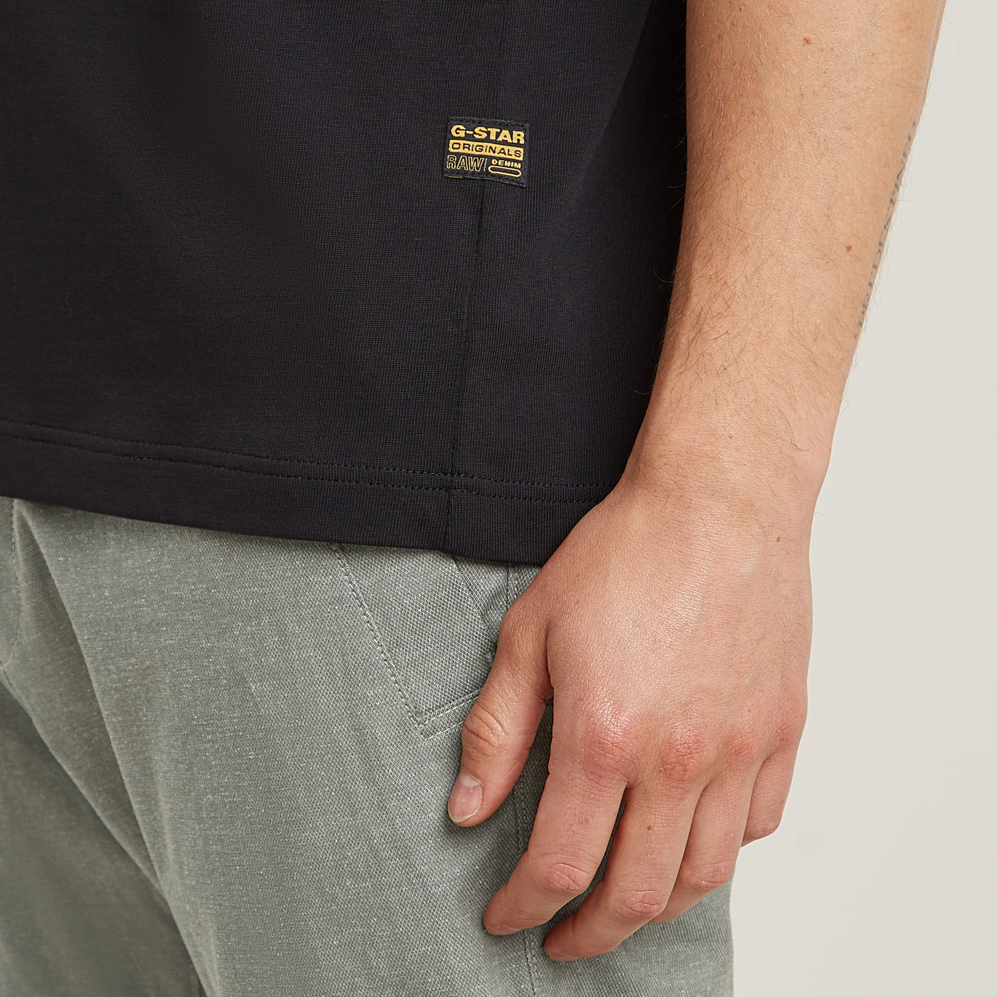 G-Star RAW Back Graphic Arch T-Shirt Zwart Heren
