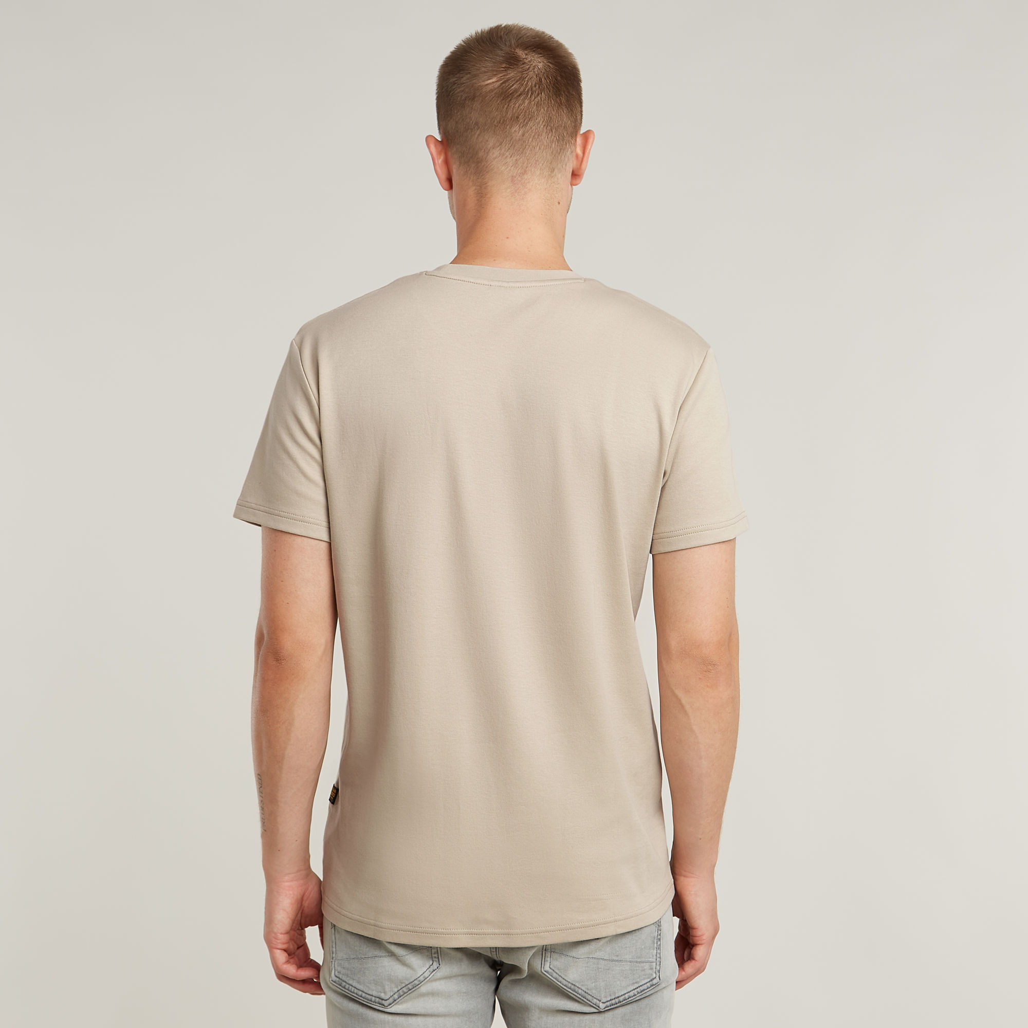 G-Star RAW G-Script T-Shirt Beige Heren