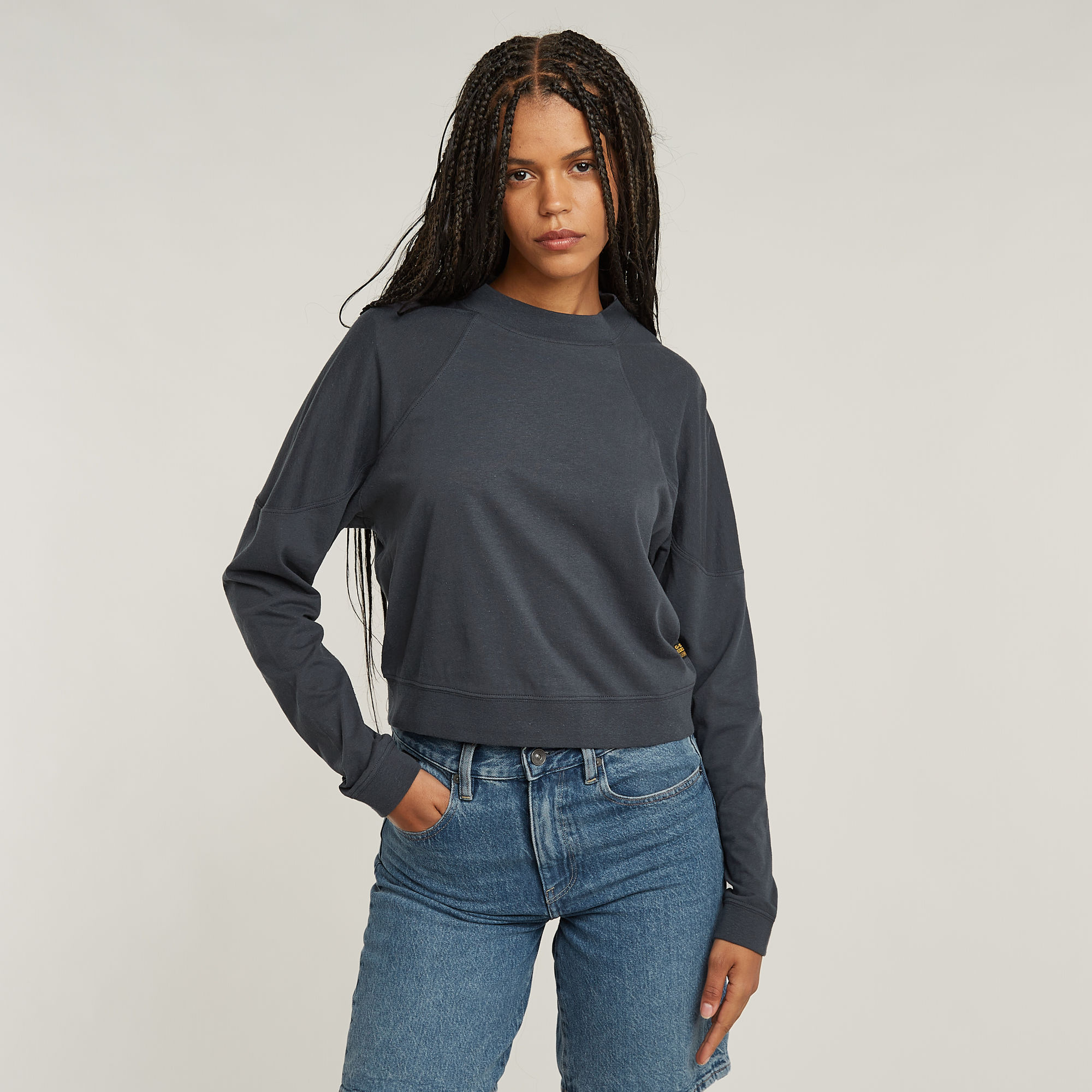 G-Star RAW Constructed Top Grijs Dames
