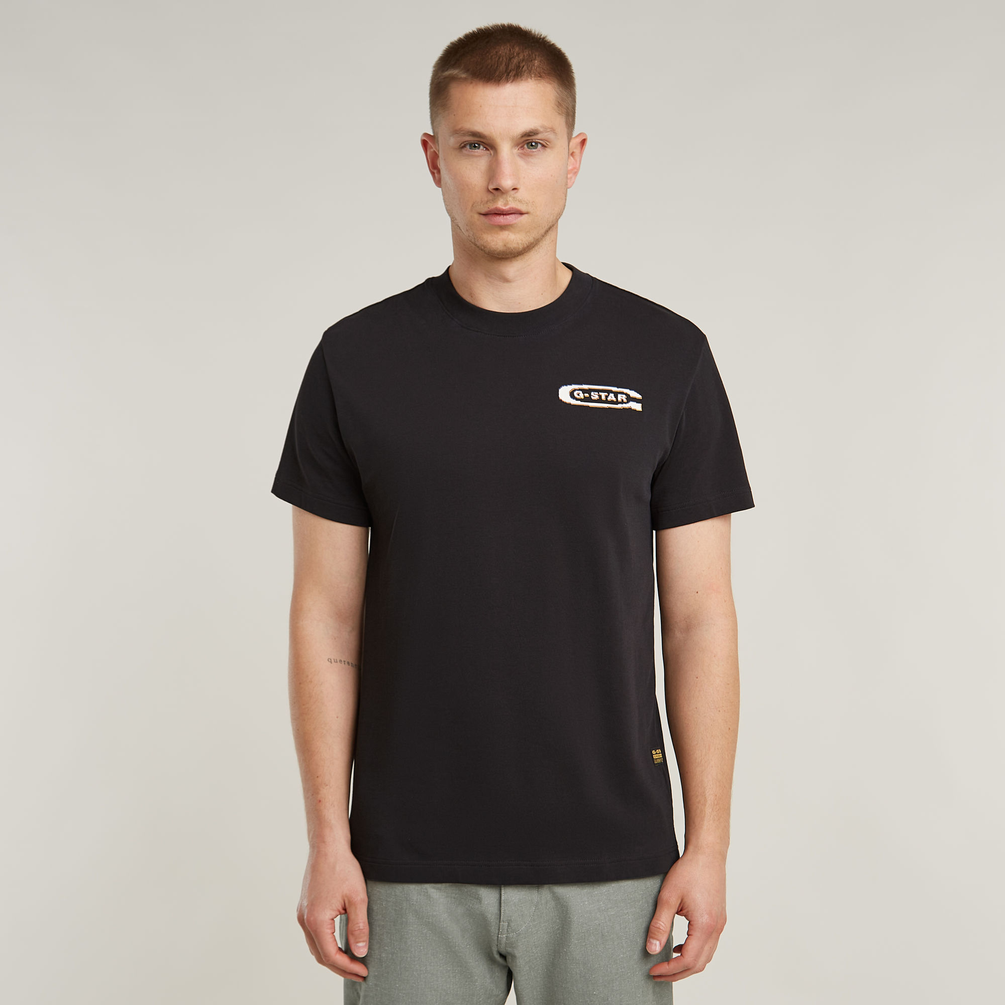 G-Star RAW Back Graphic Arch T-Shirt Zwart Heren