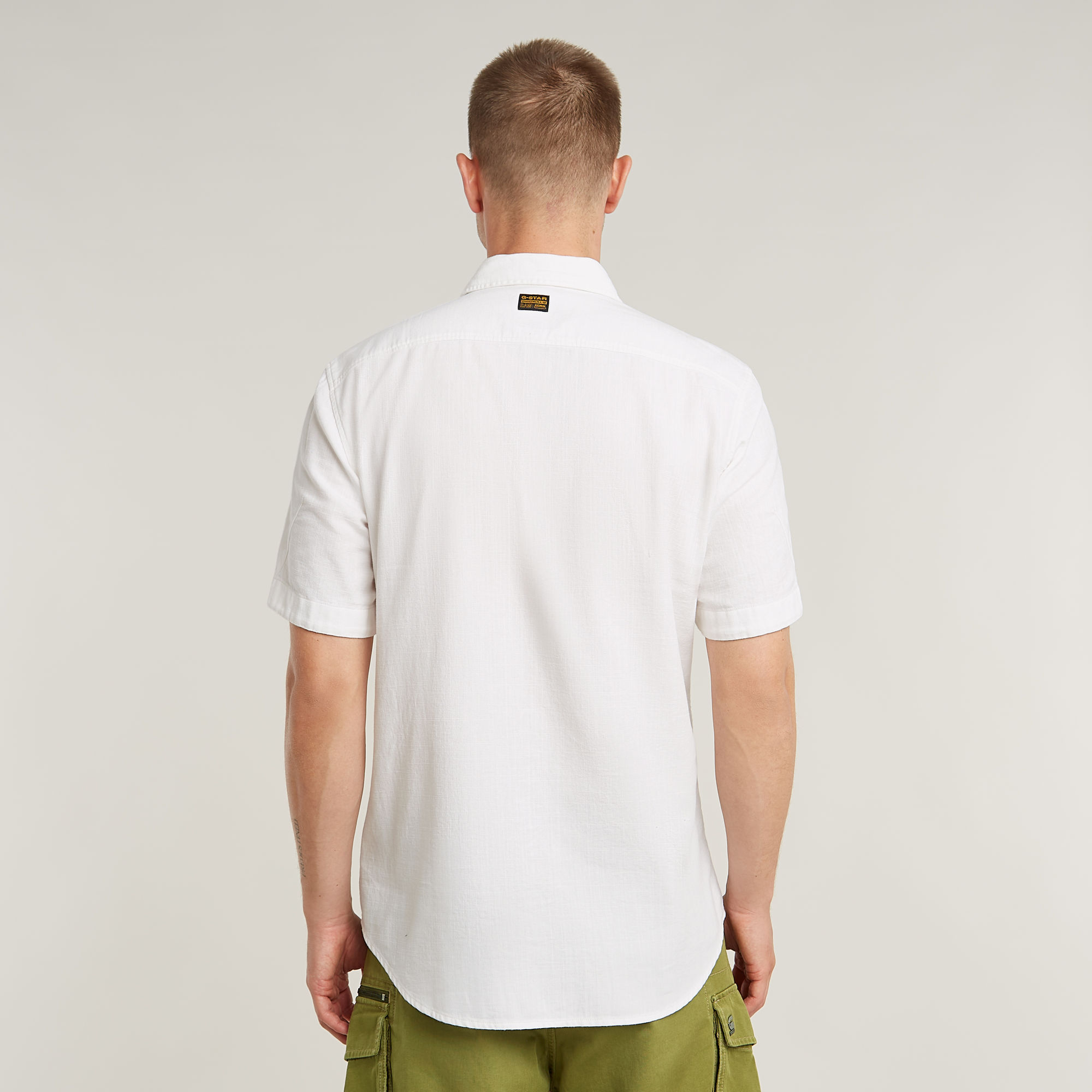 G-Star RAW Marine Slim Shirt Wit Heren