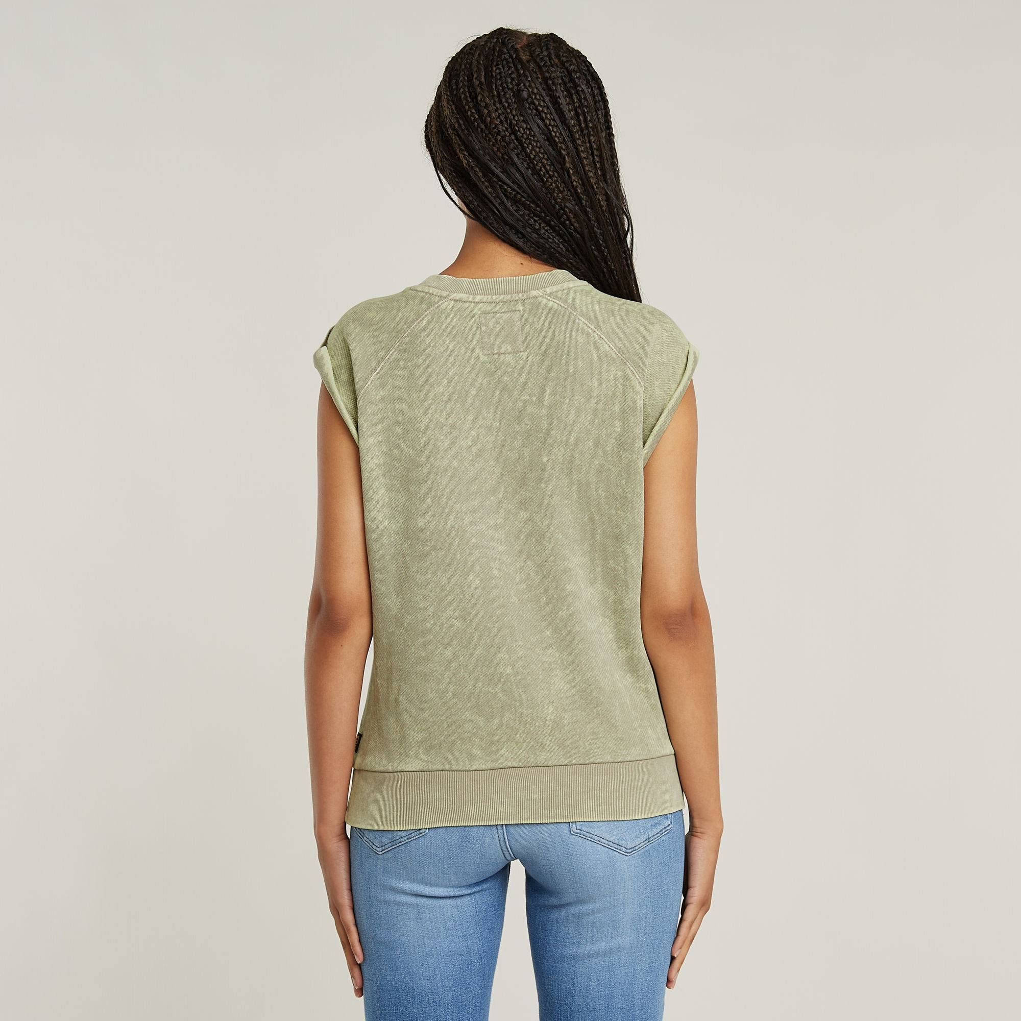 G-Star RAW Washed Sweater Beige Dames
